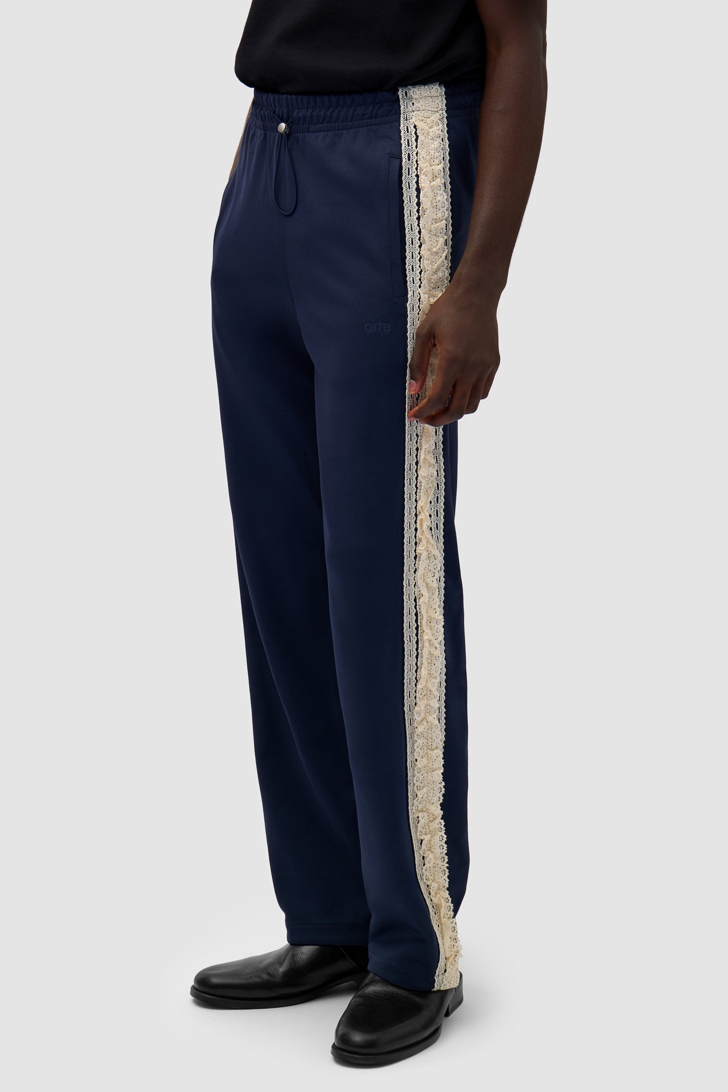 Pantalon à bordures - Marine