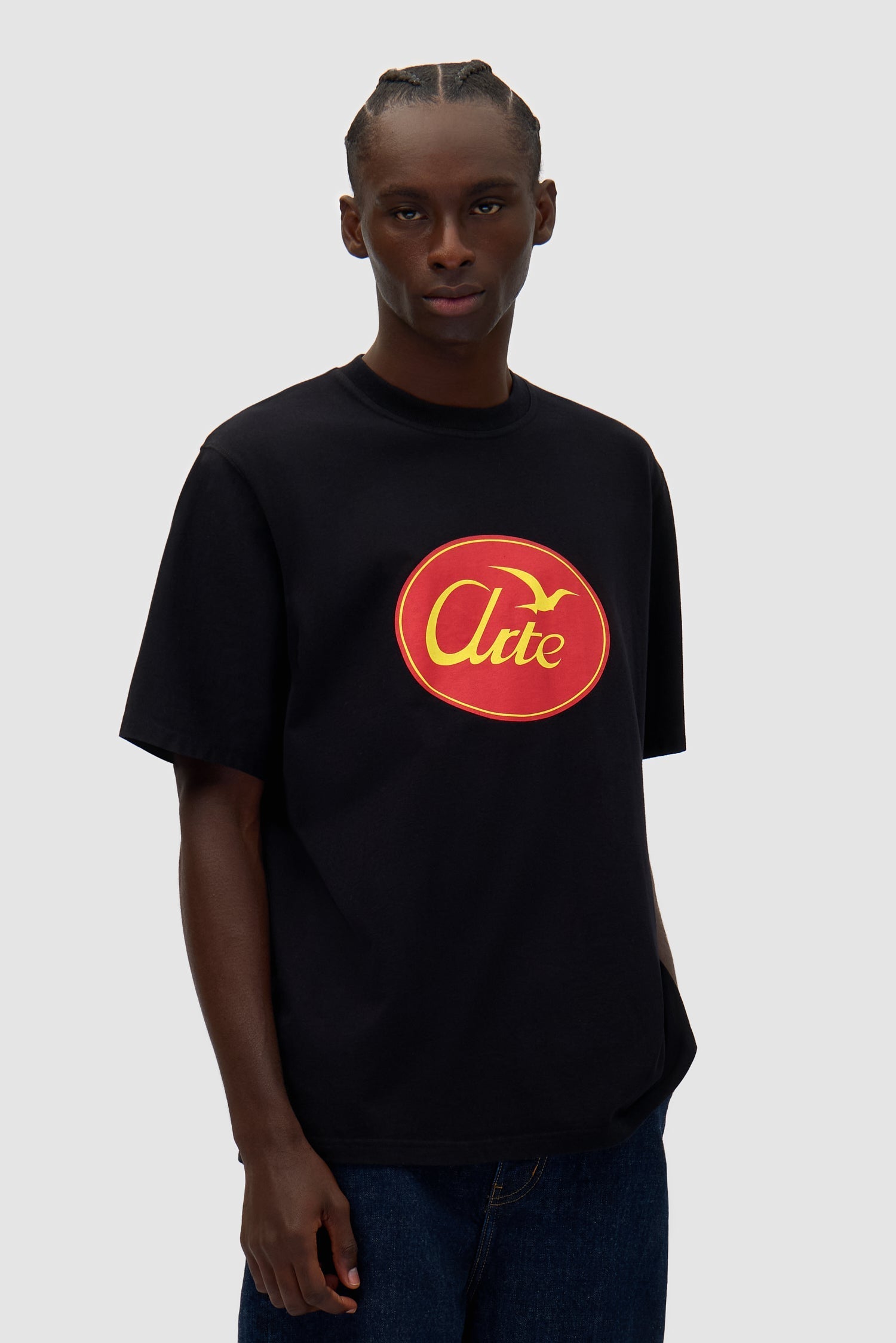 T-shirt Bird Logo Big Bird Logo - Noir