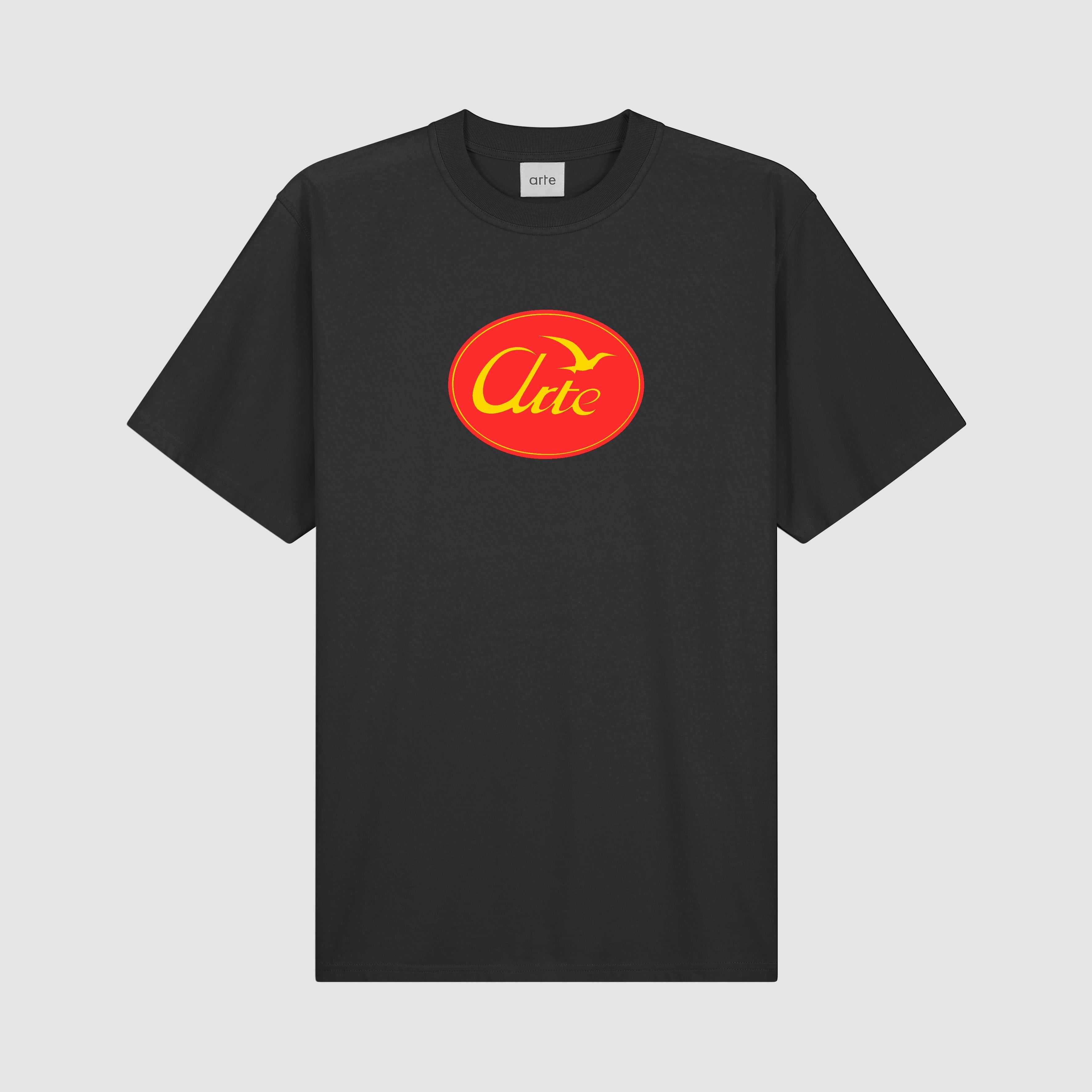 T-shirt Bird Logo Big Bird Logo - Noir