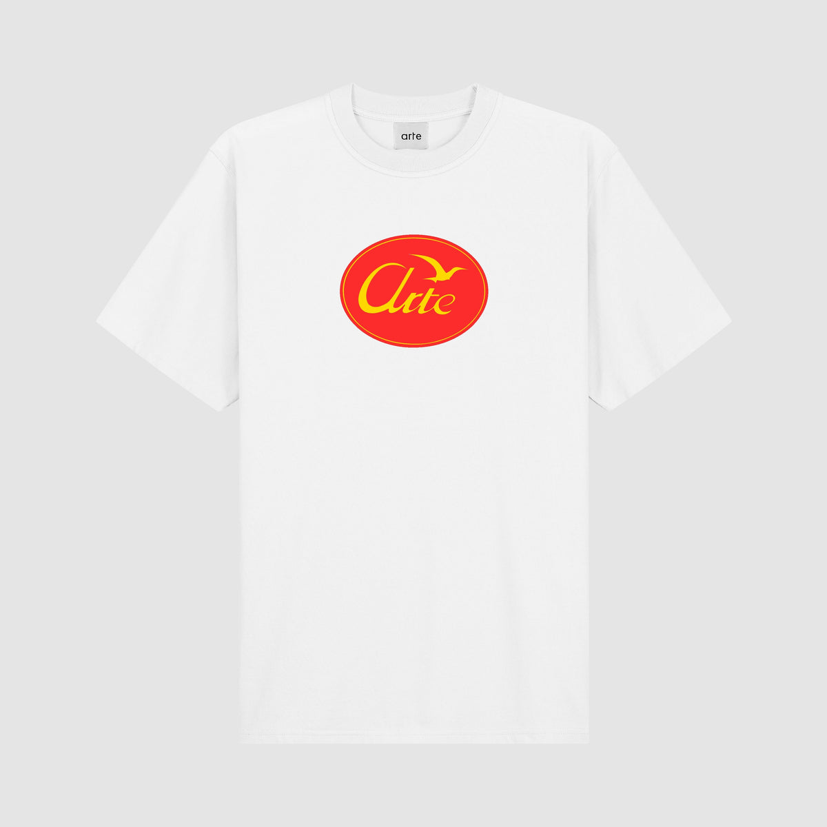 T-shirt Bird Logo Big Bird Logo - Blanc