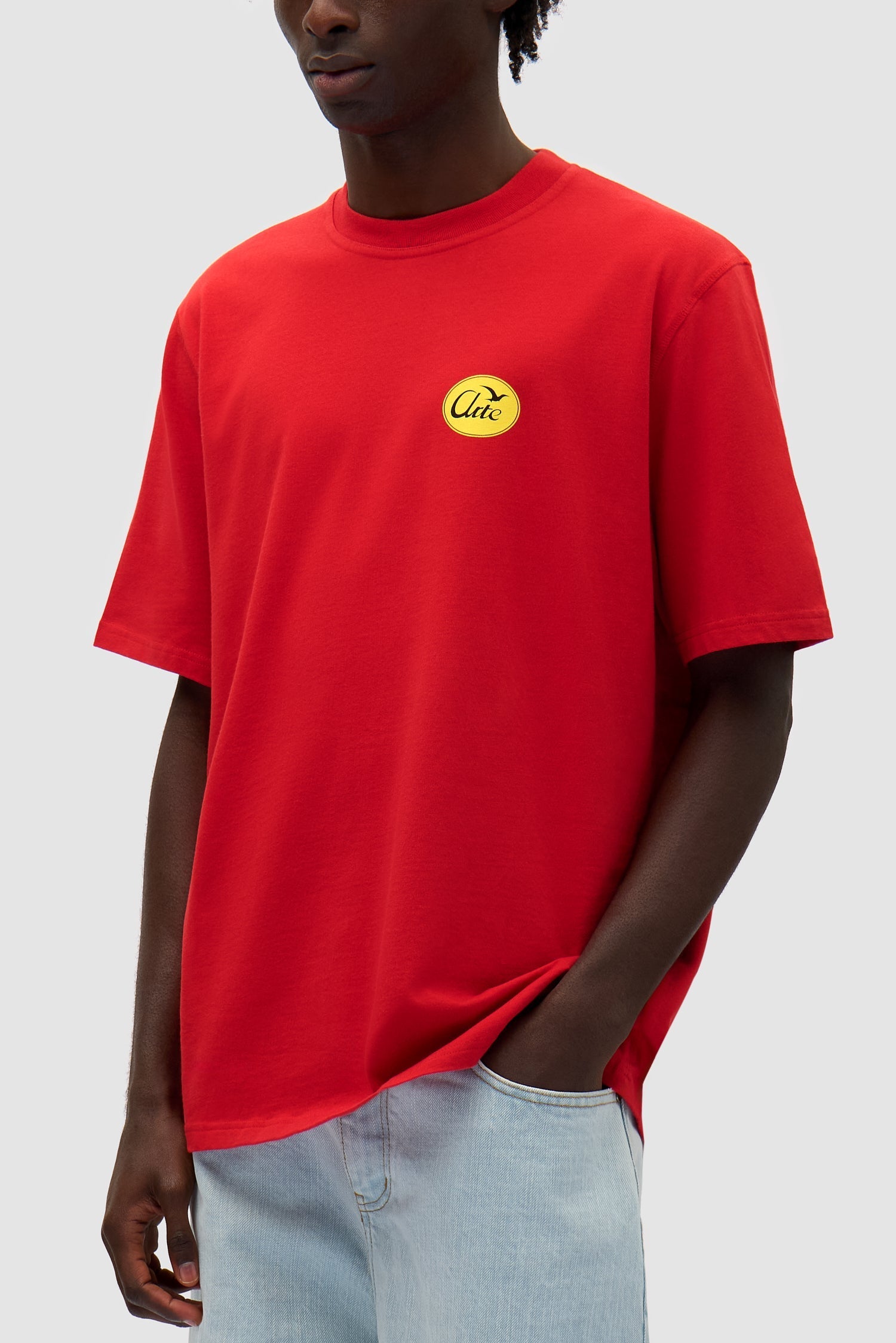 T-shirt Small Bird - rouge