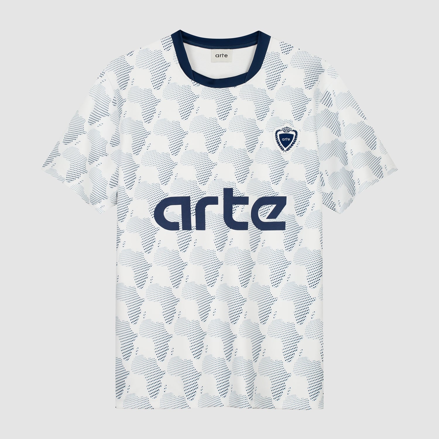 Footbal Shirt - Blanc/Marine