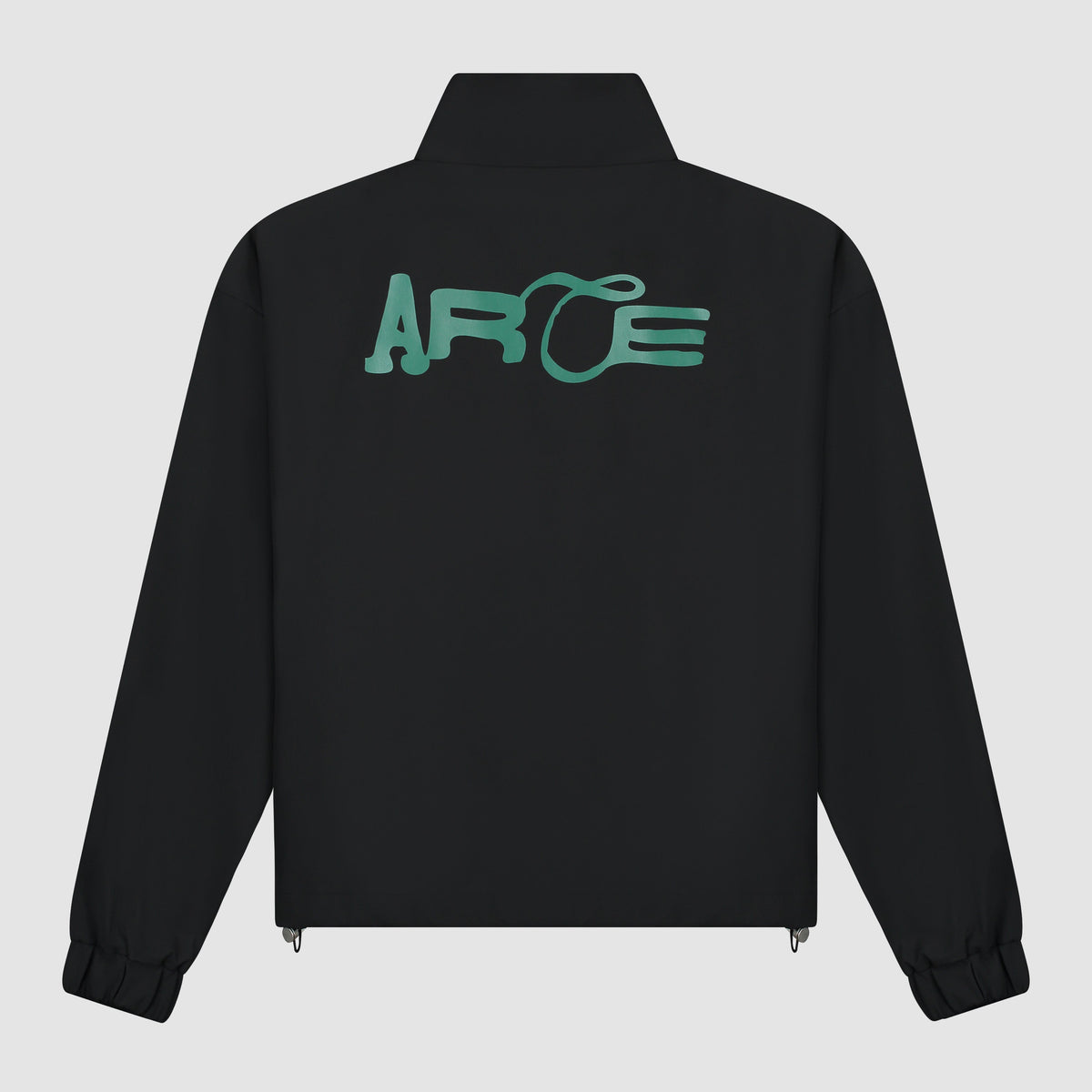 Veste à logo vert - Noir