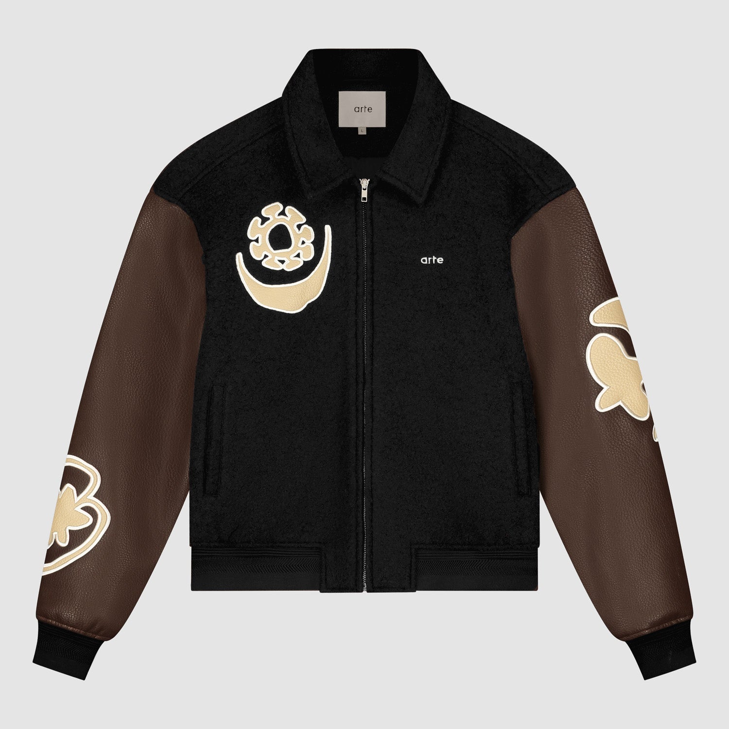 Veste d'équipe - Noir/Brun