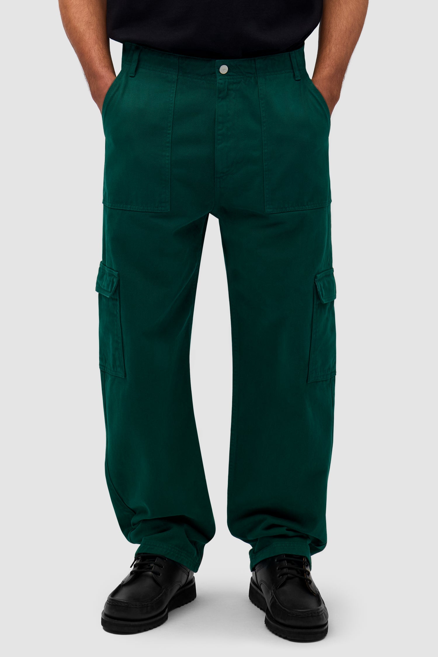 Pantalon cargo - Vert