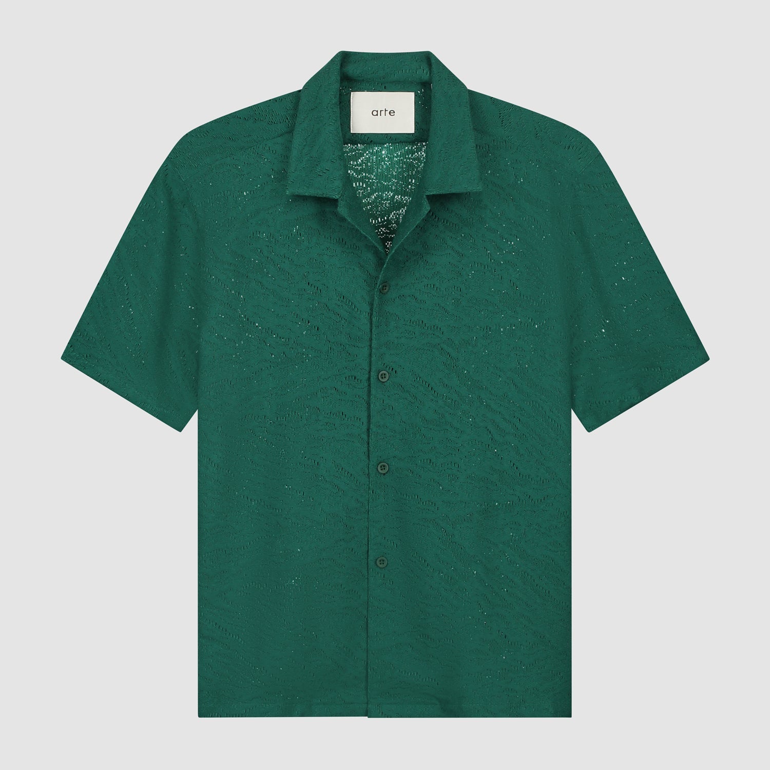 Chemise en crochet - Vert