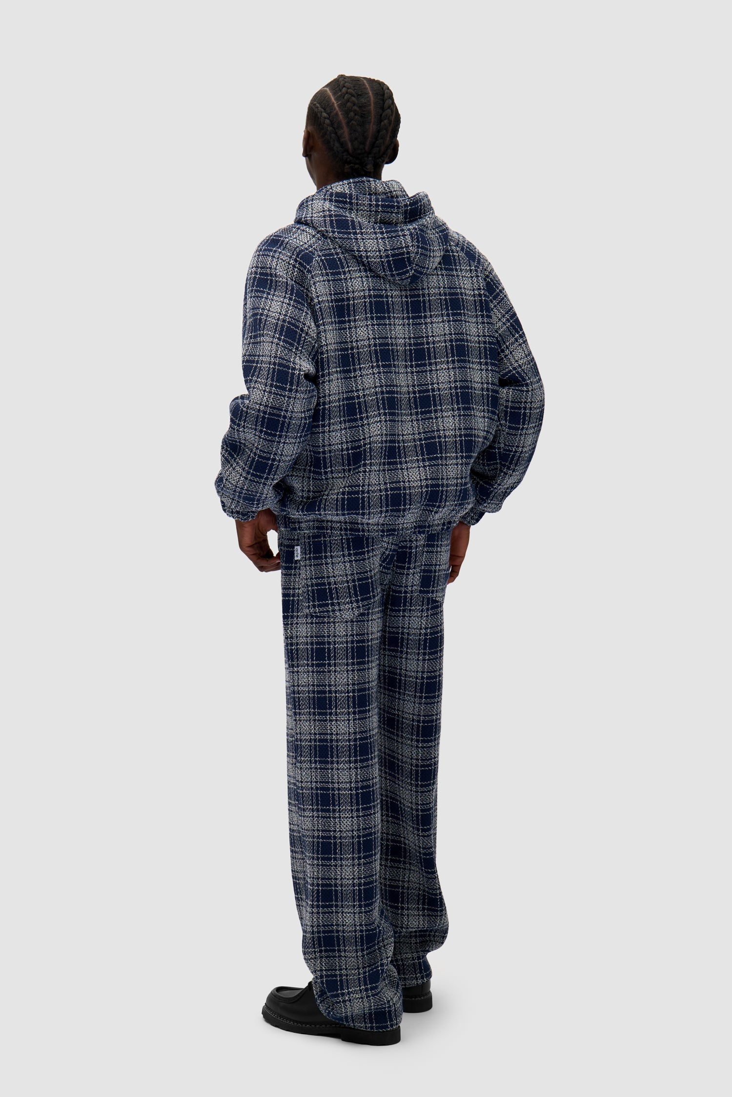 Pantalon en tissu carré - Plaid