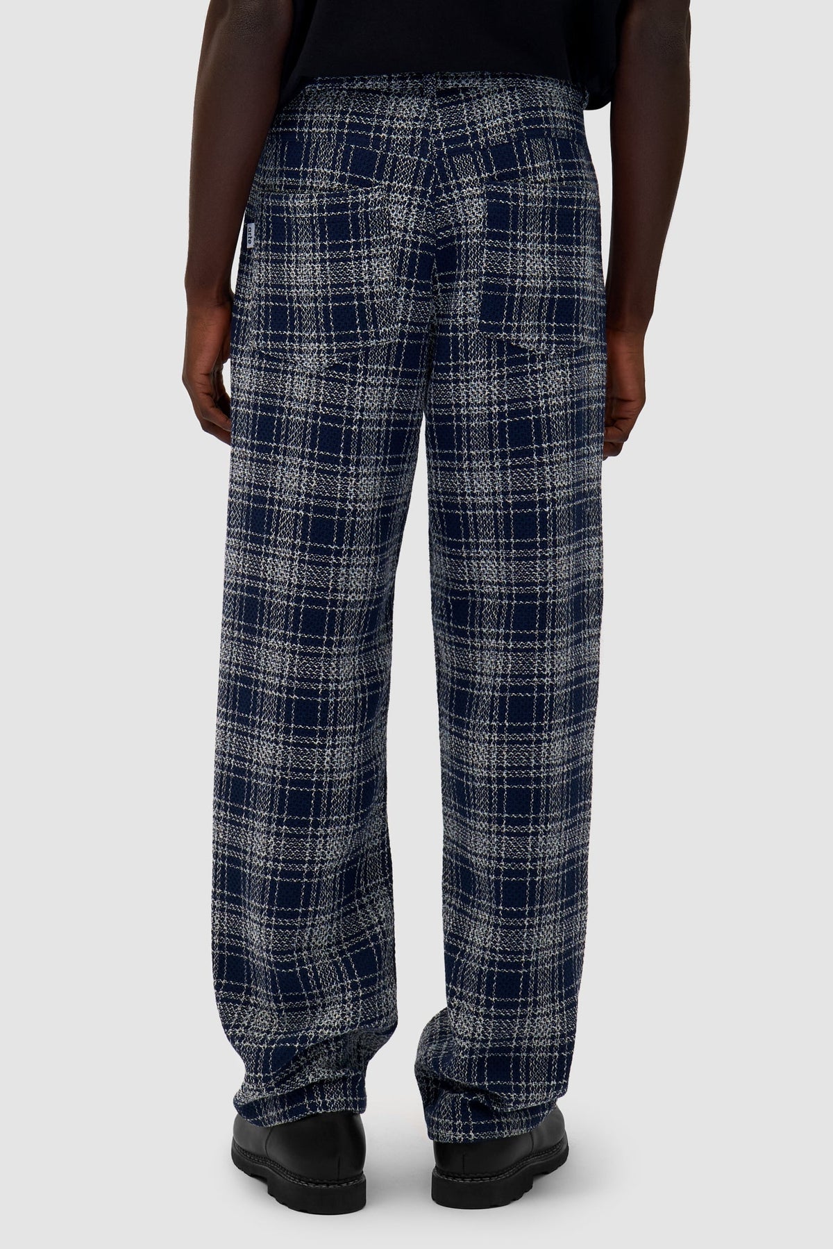 Pantalon en tissu carré - Plaid
