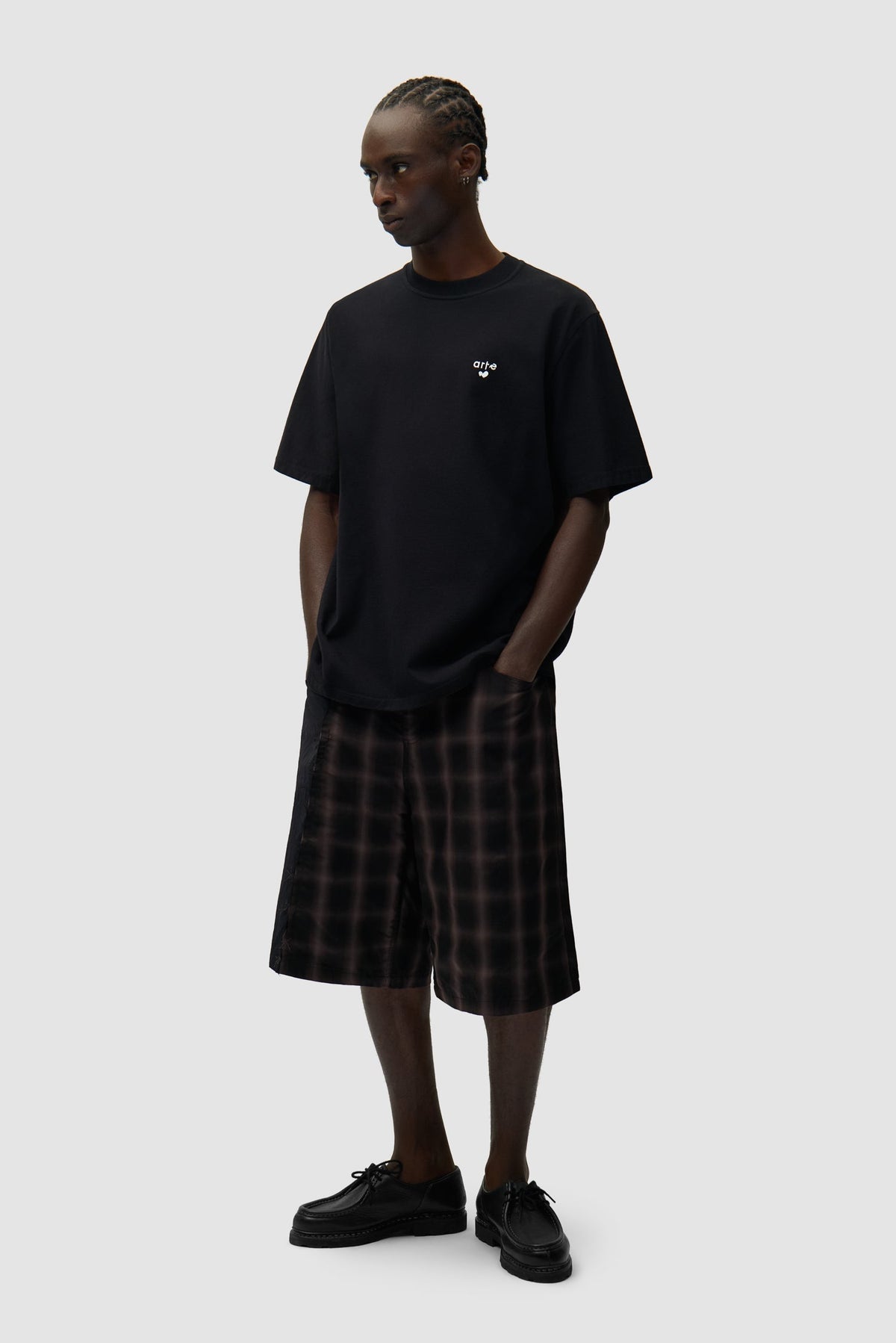 Short à carreaux - Plaid