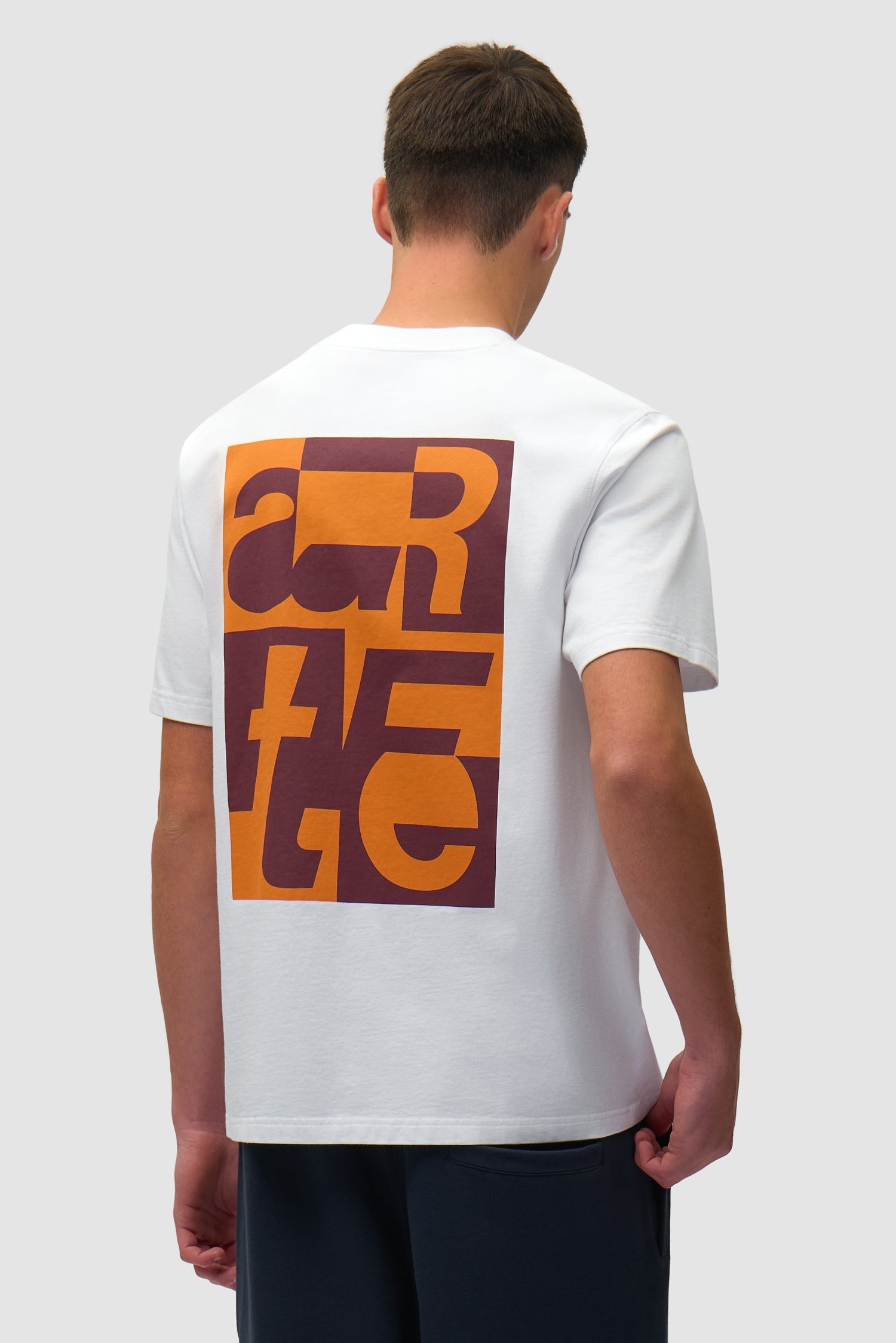 T-shirt graphique dos - Blanc