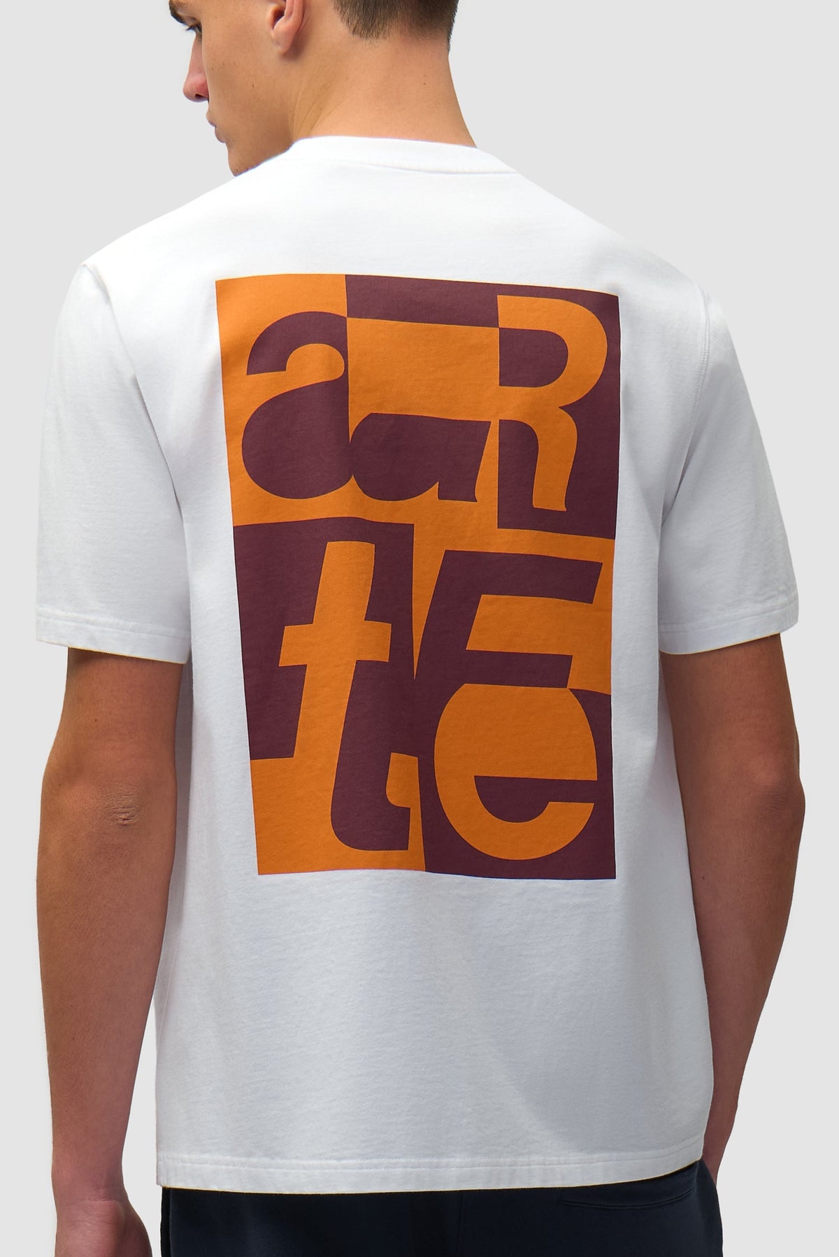 T-shirt graphique dos - Blanc