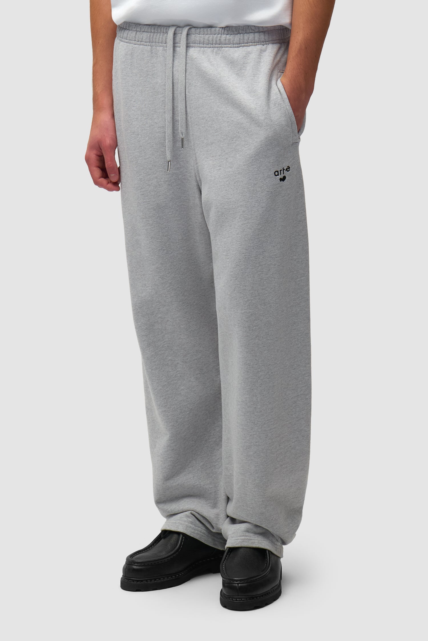 Pantalon de survêtement avec logo cœur - Gris