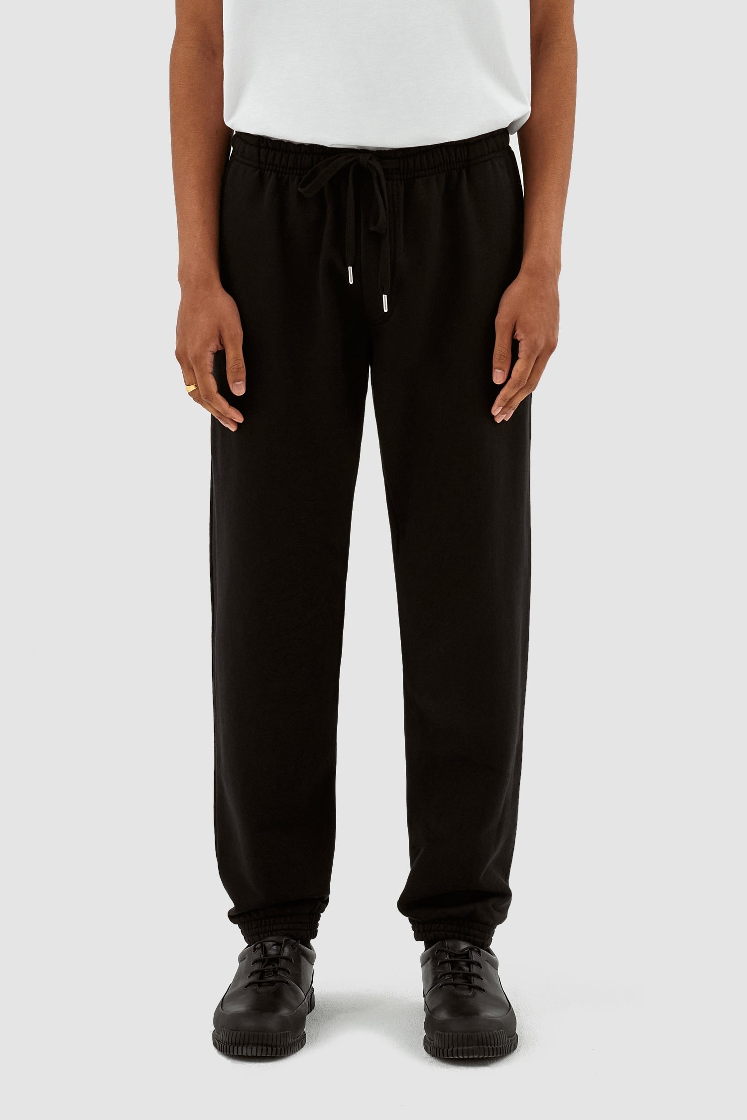 Pantalon avec logo en forme de cœur de Tristian - Noir