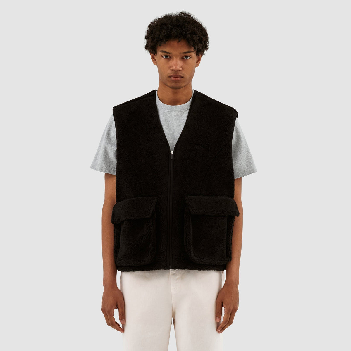 Gilet Sherpa Vince - Noir
