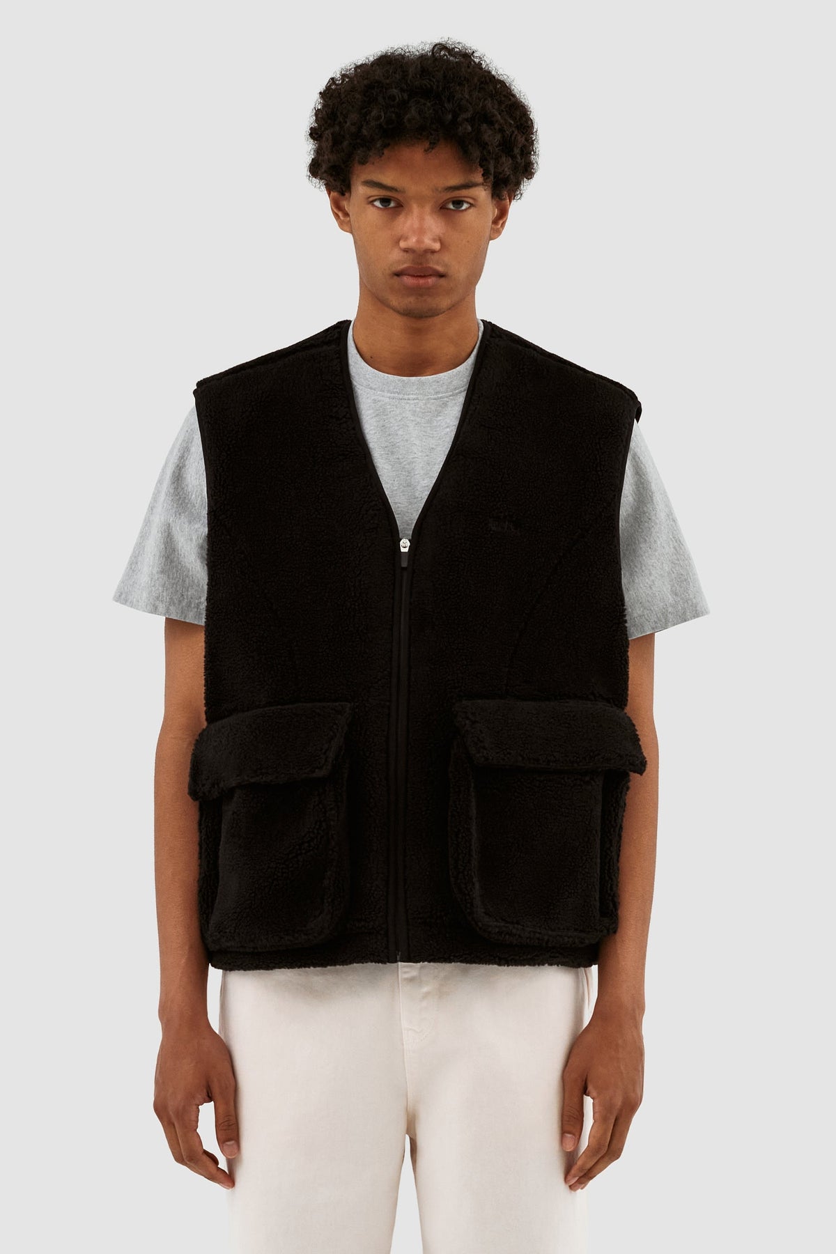 Gilet Sherpa Vince - Noir