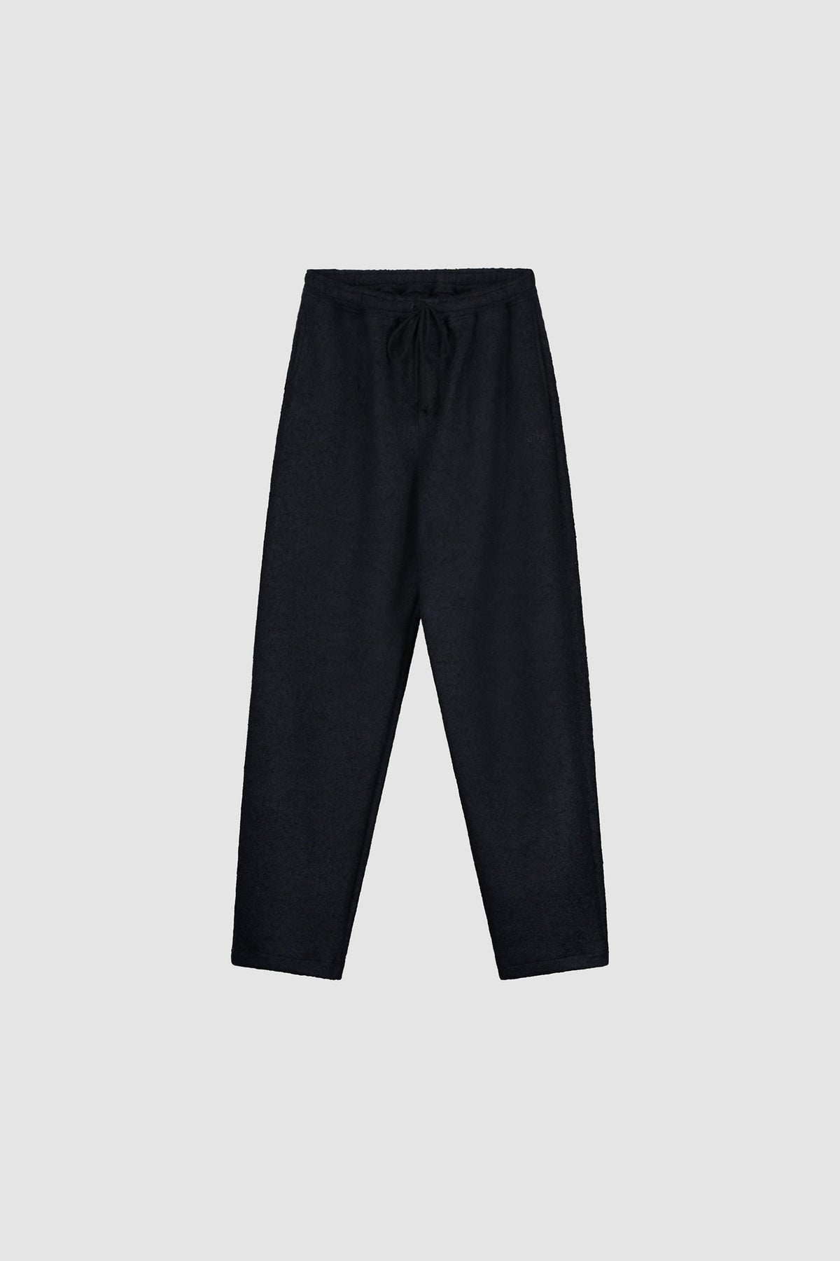 Pantalon en laine bouillie - Marine