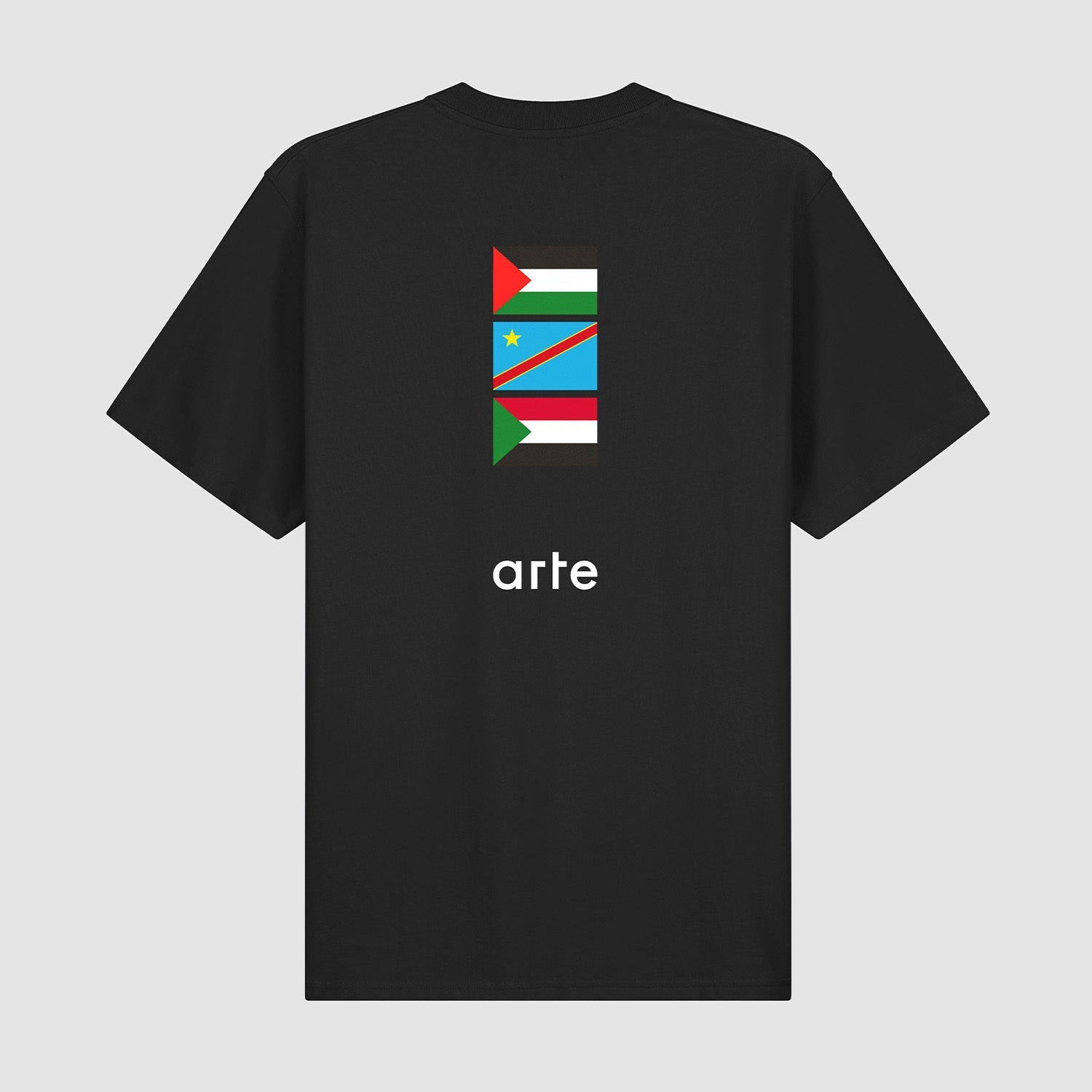 T-shirt Design For Humanity - Noir