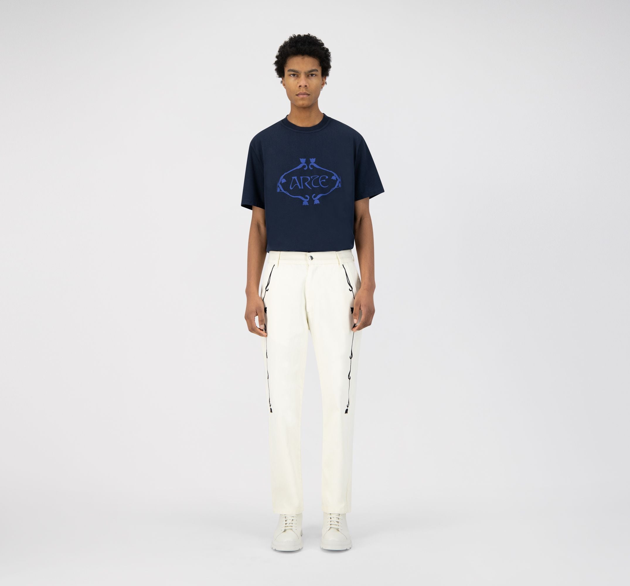 Pantalon Jules Novo - Blanc cassé