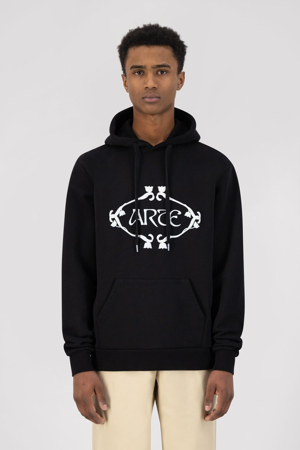 Horta Logo Orna Hoodie - Noir