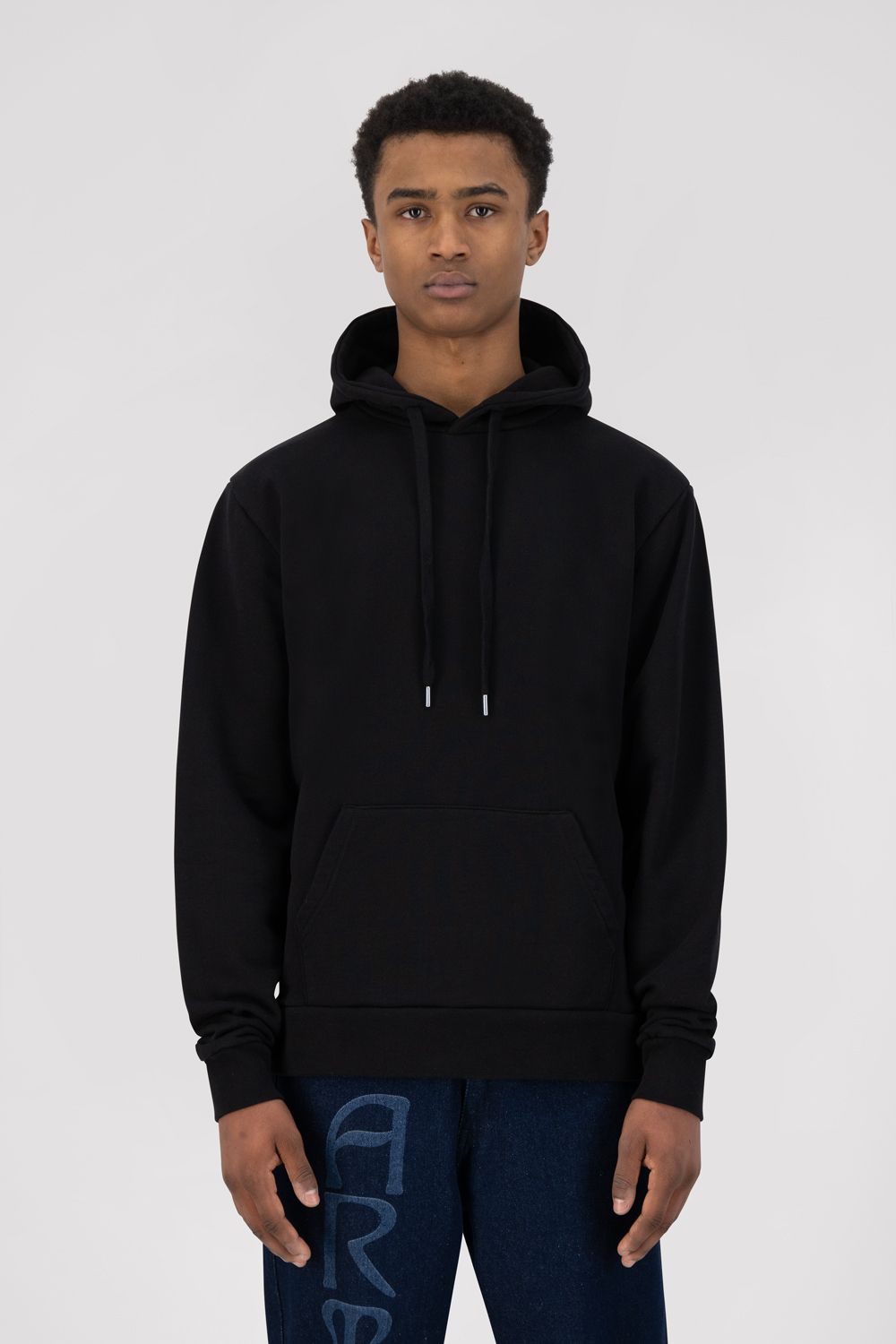 Horta Back Dahlia Hoodie - Noir