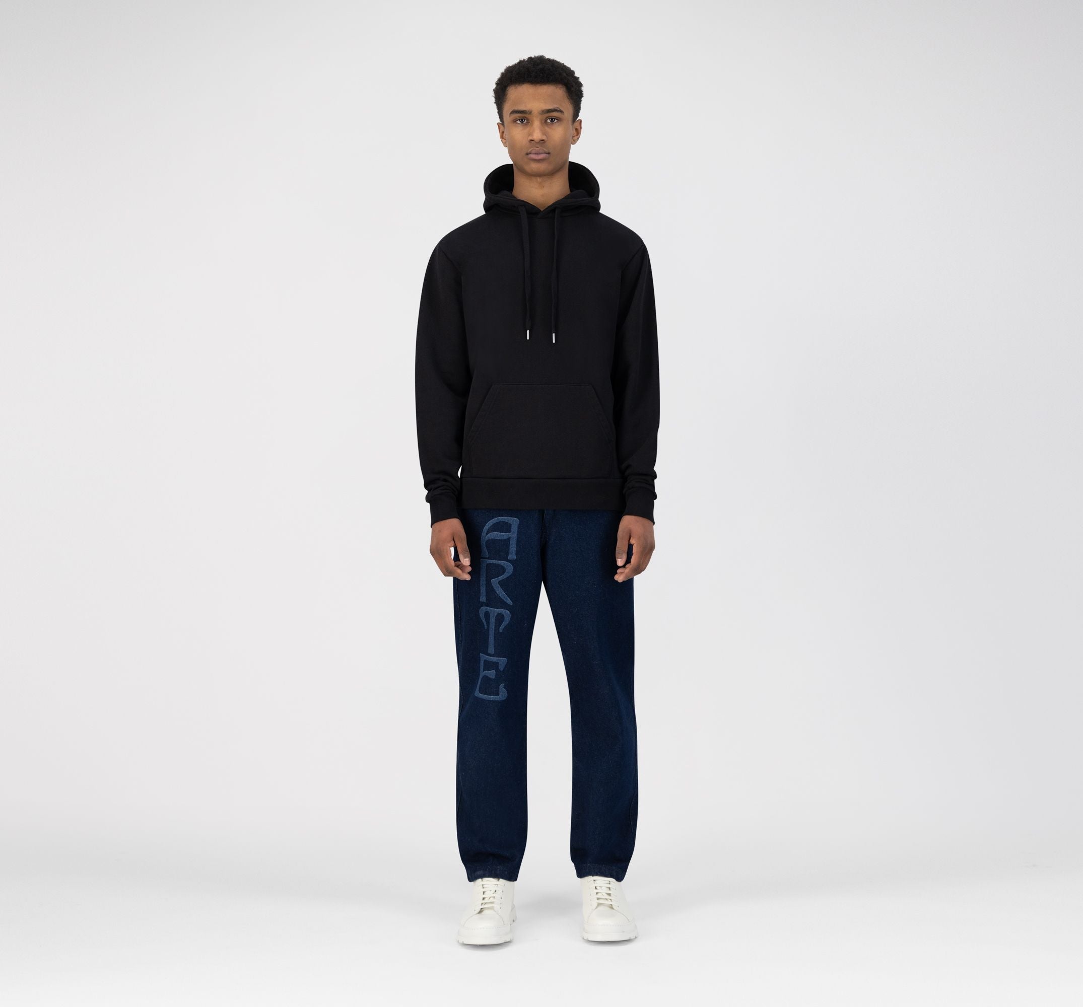 Horta Back Dahlia Hoodie - Noir