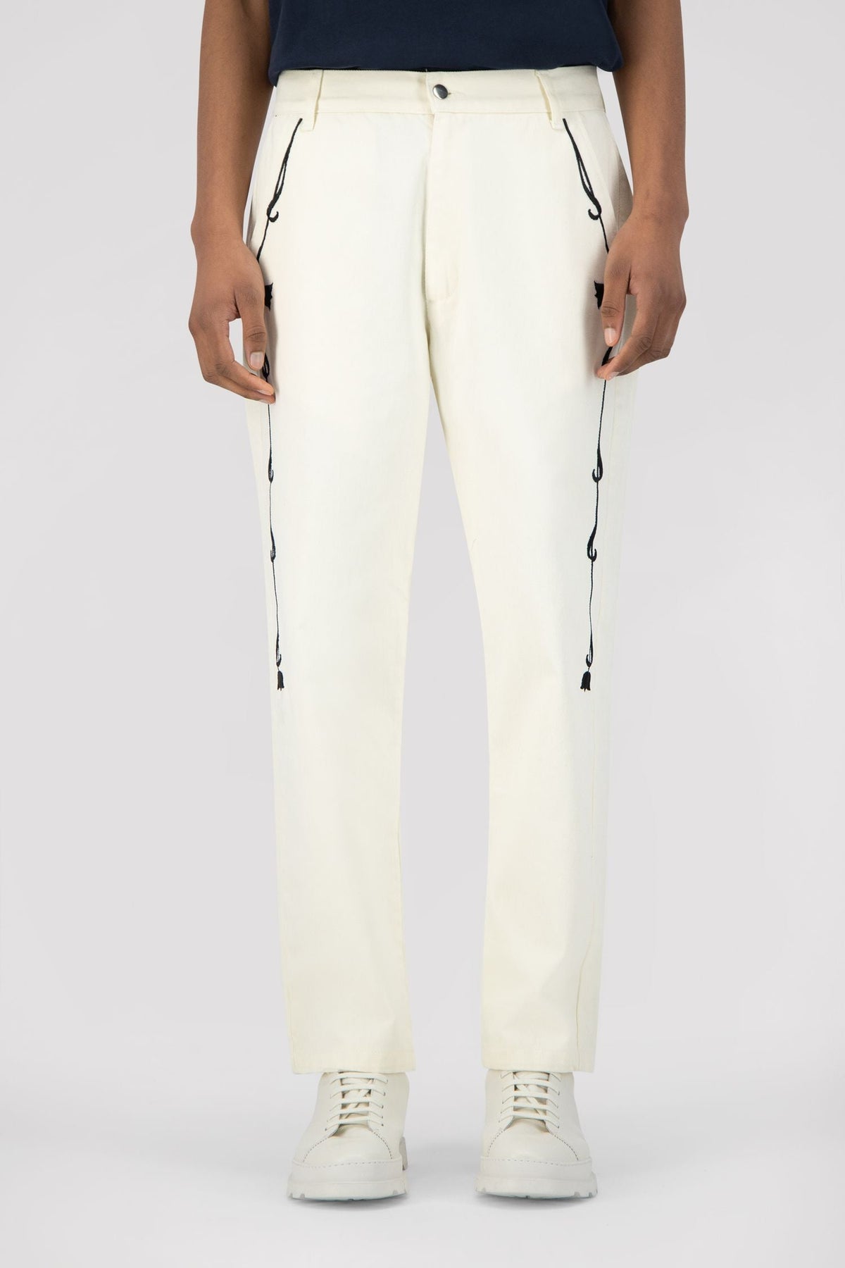 Pantalon Jules Novo - Blanc cassé