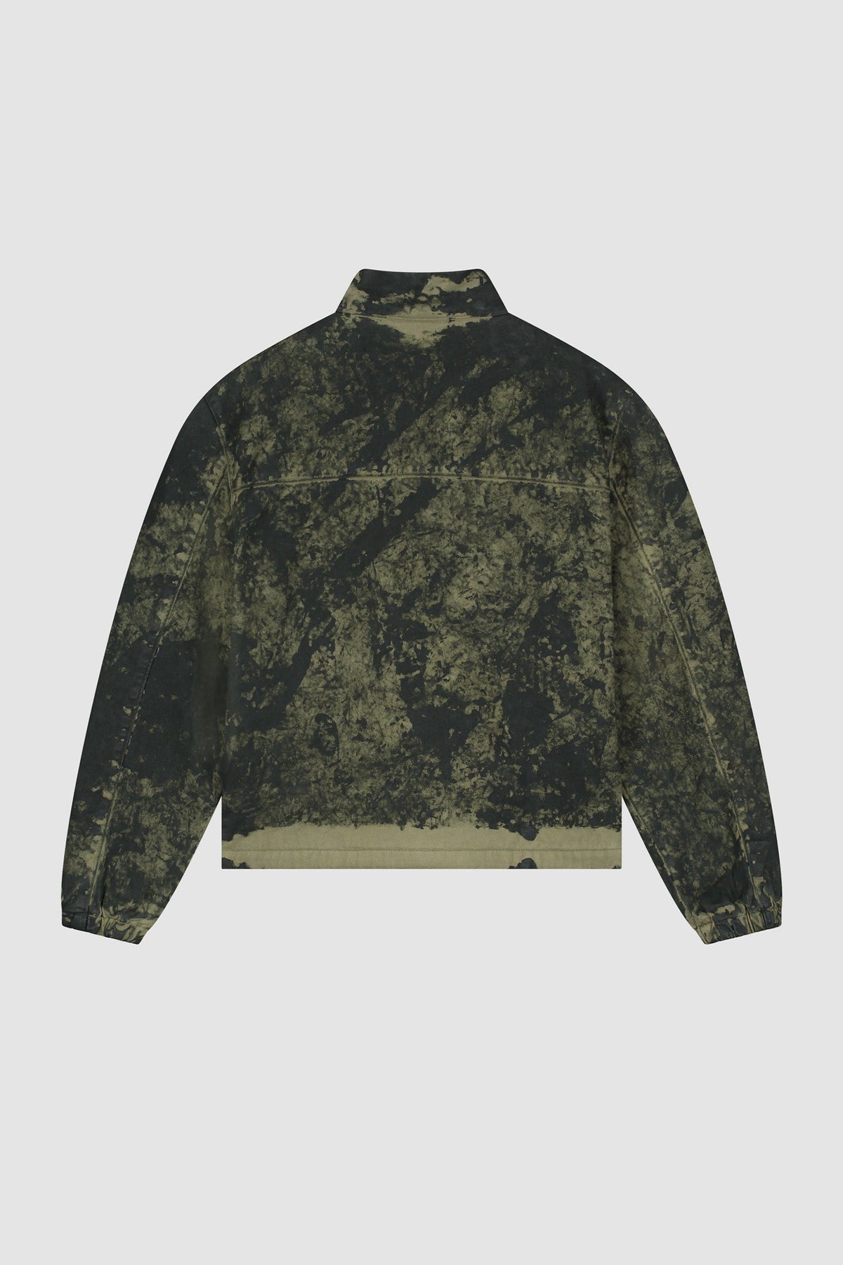Blouson peinture à l'ancienne - Vert