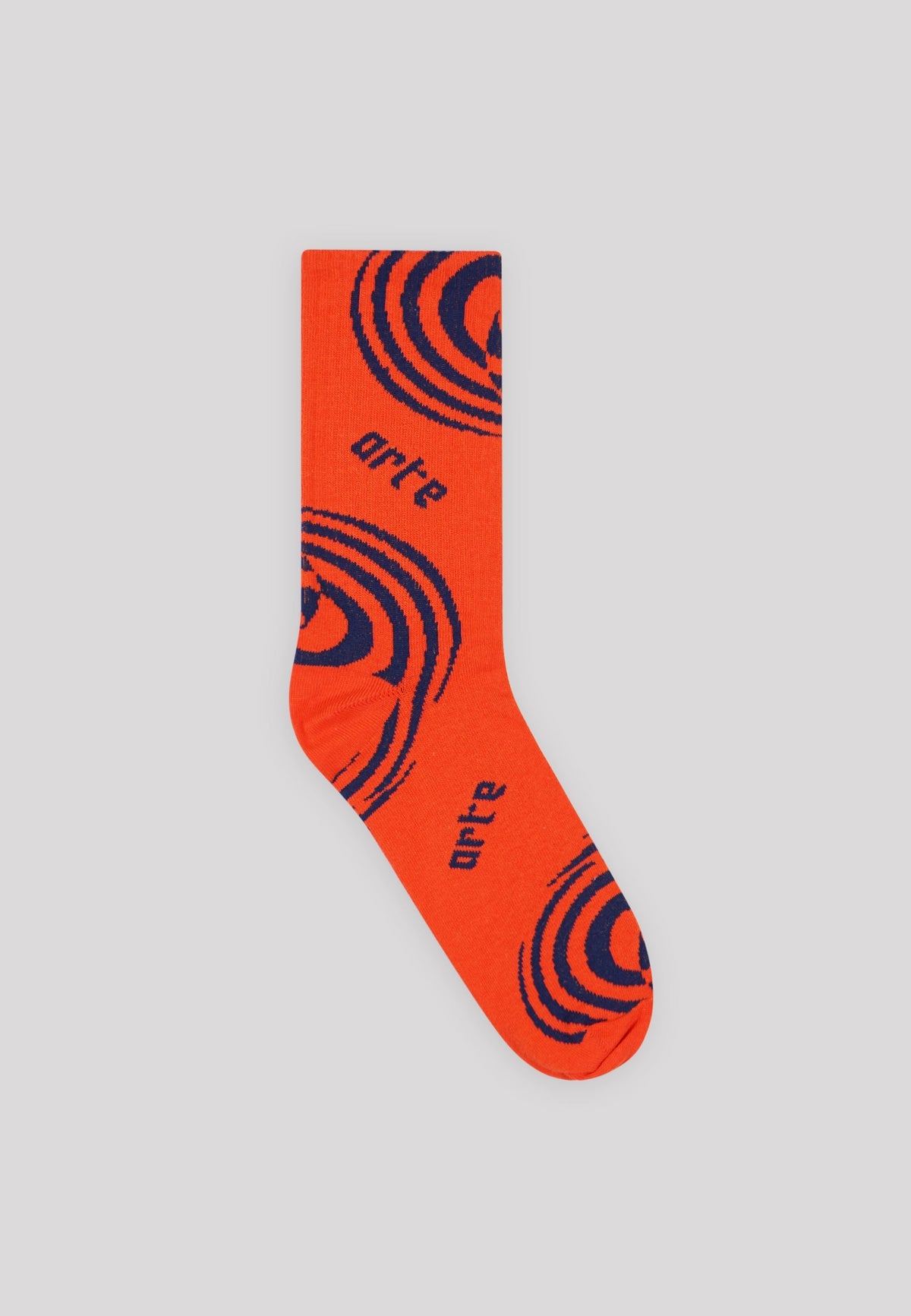 Chaussette Spiral - Rouge/Marine
