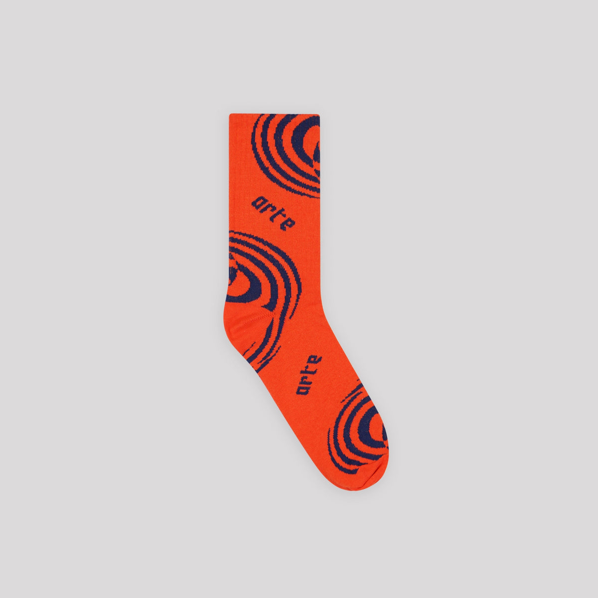Chaussette Spiral - Rouge/Marine