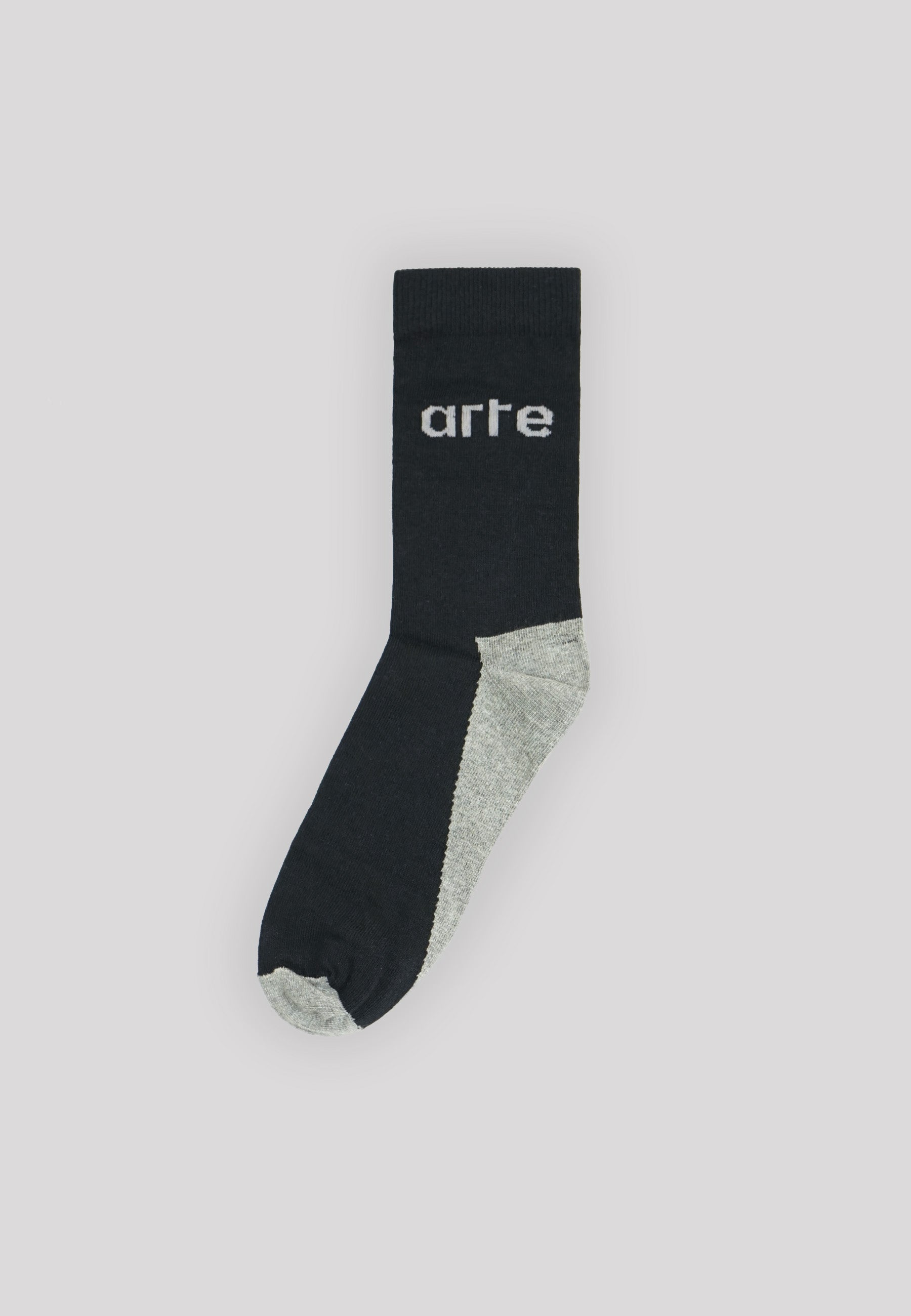 Chaussette Colorblock - Noir/Gris