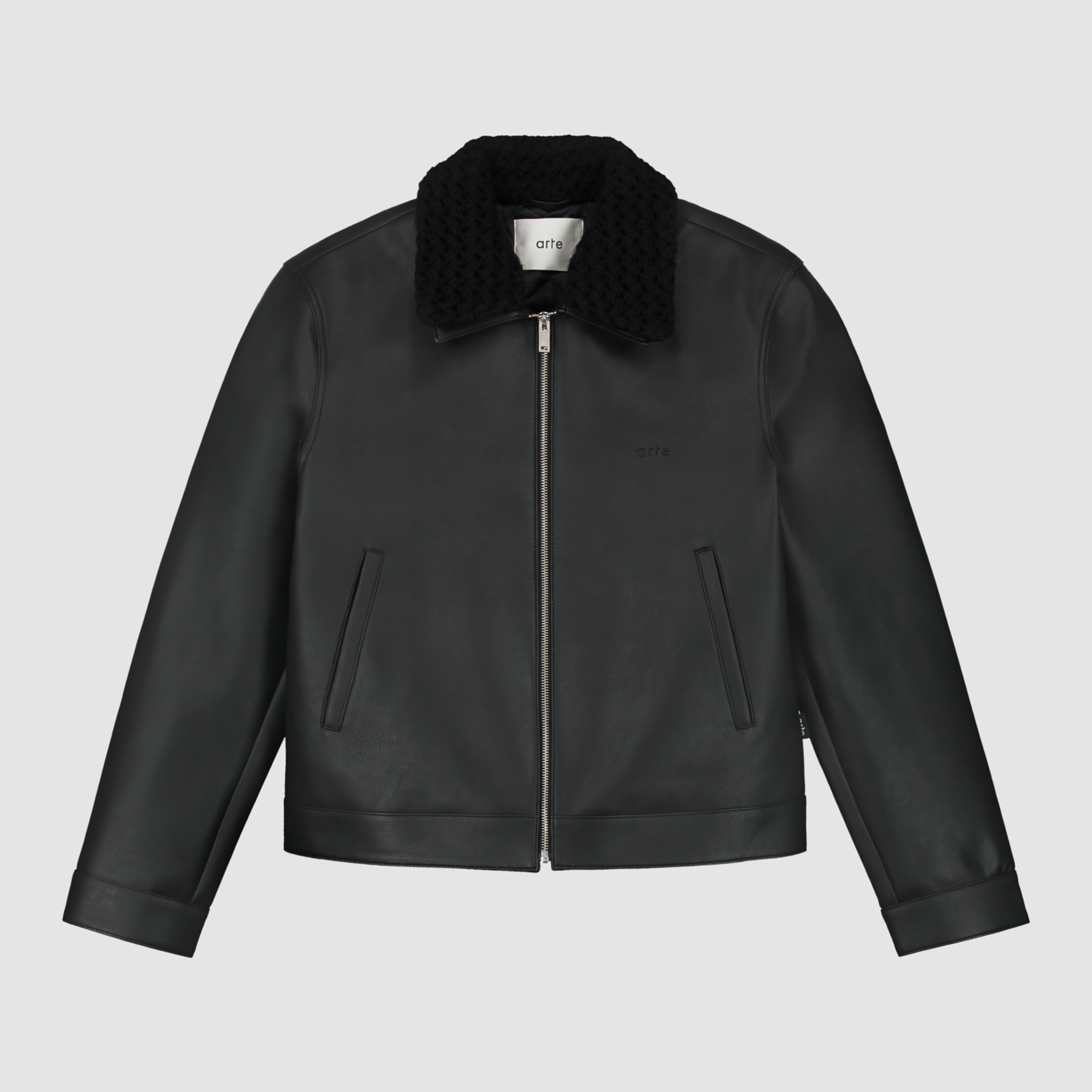 Veste à col Jasper - Noir