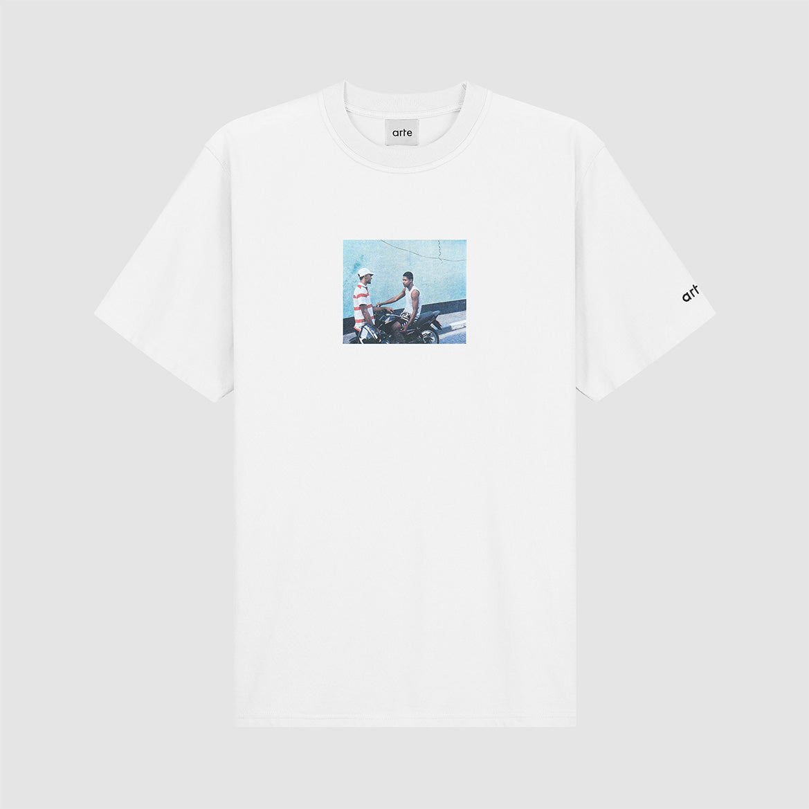 T-shirt Mohamed Bourouissa - Blanc