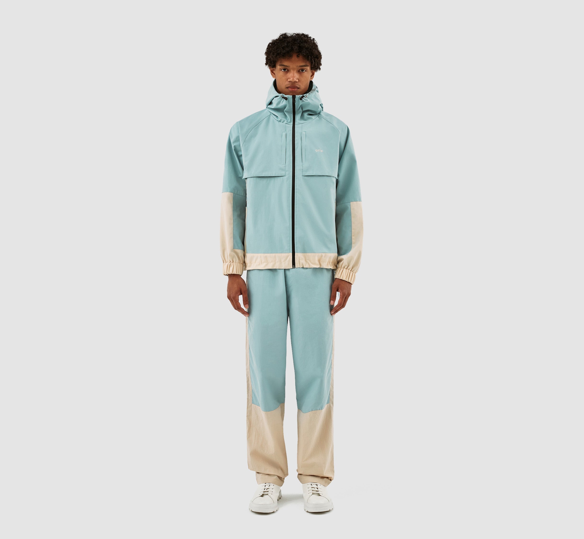 Veste Jeremy - Bleu clair/crème