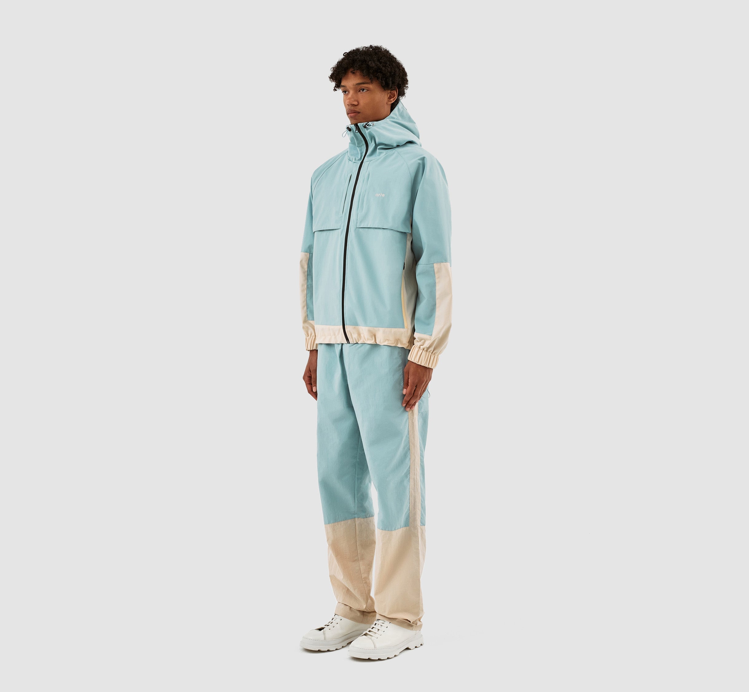 Veste Jeremy - Bleu clair/crème