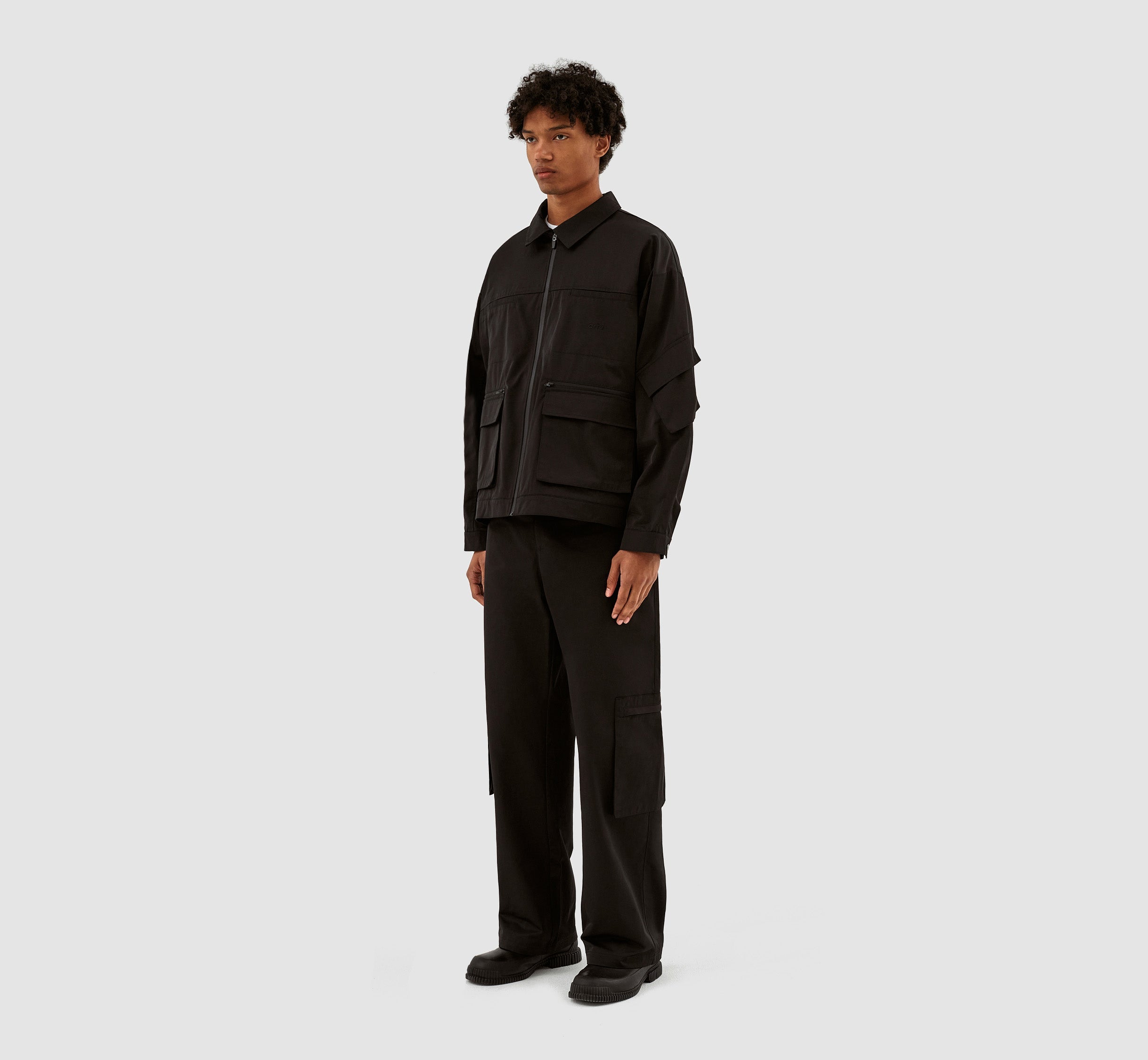 Veste Jack à double poche - Noir