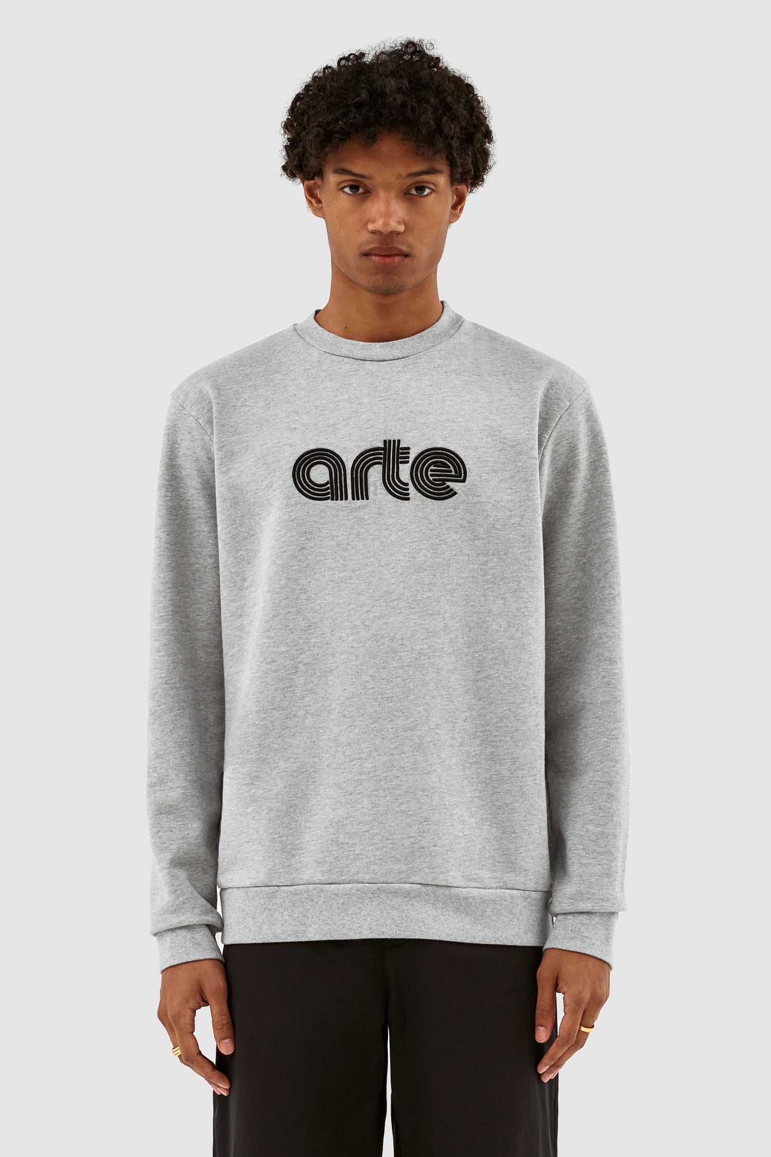 Conrad Embroi Crewneck - Gris