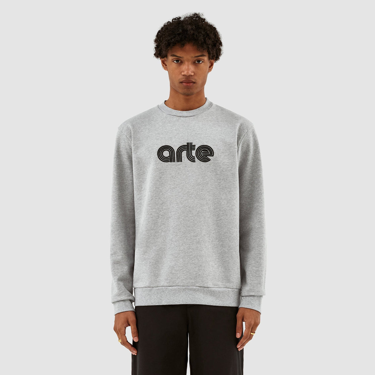 Conrad Embroi Crewneck - Gris