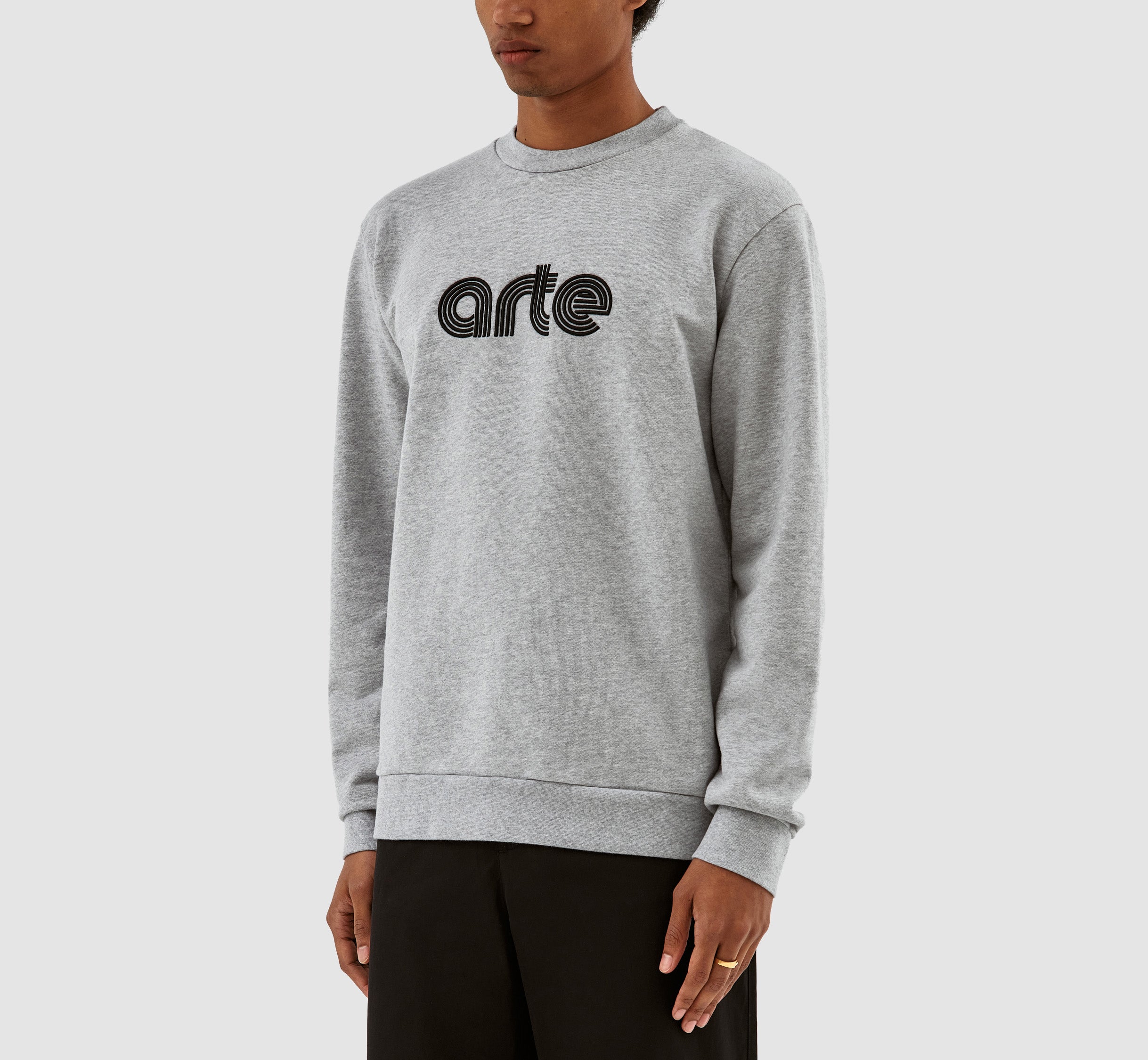 Conrad Embroi Crewneck - Gris