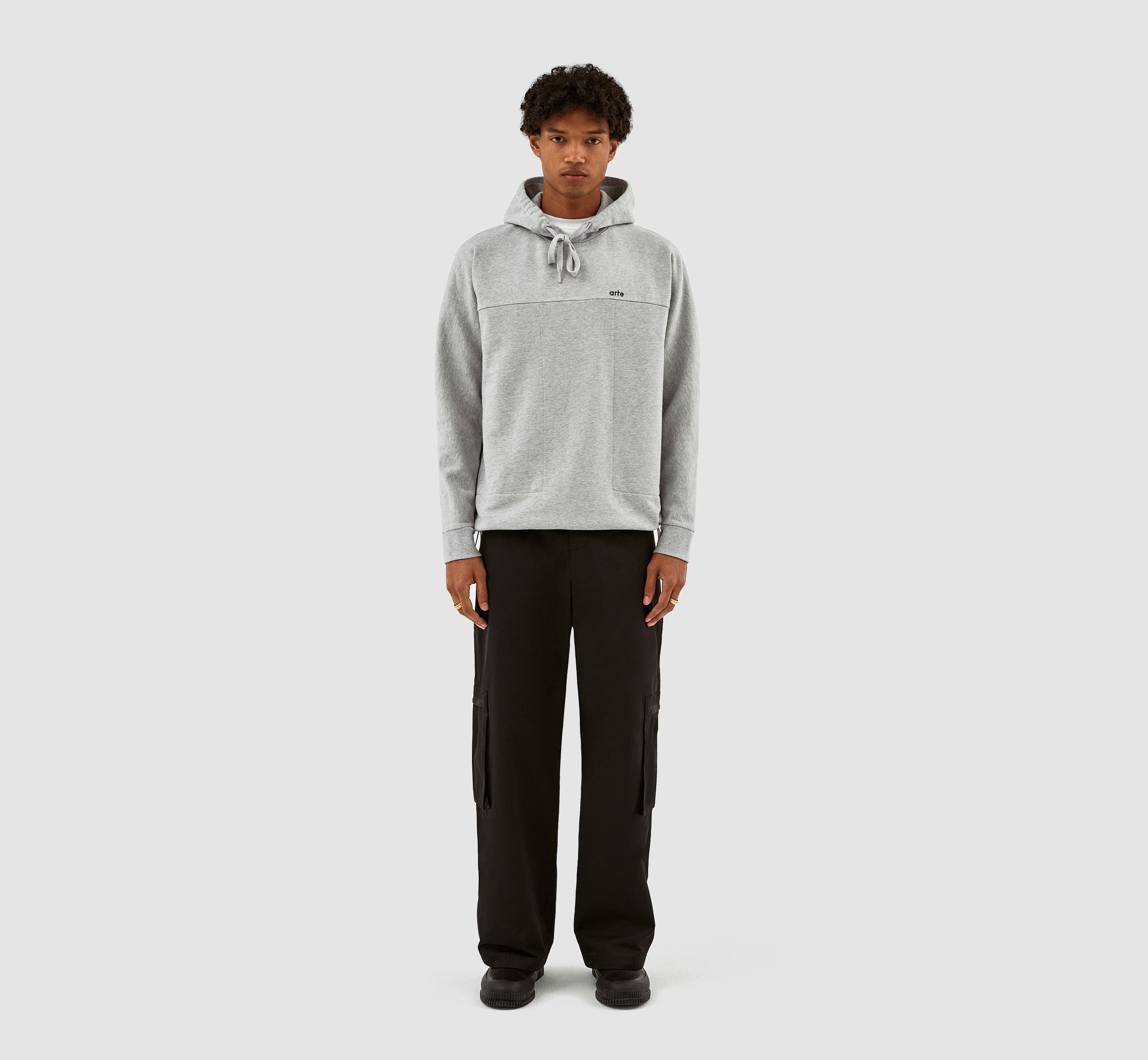 Sweat à capuche Hesse - Gris