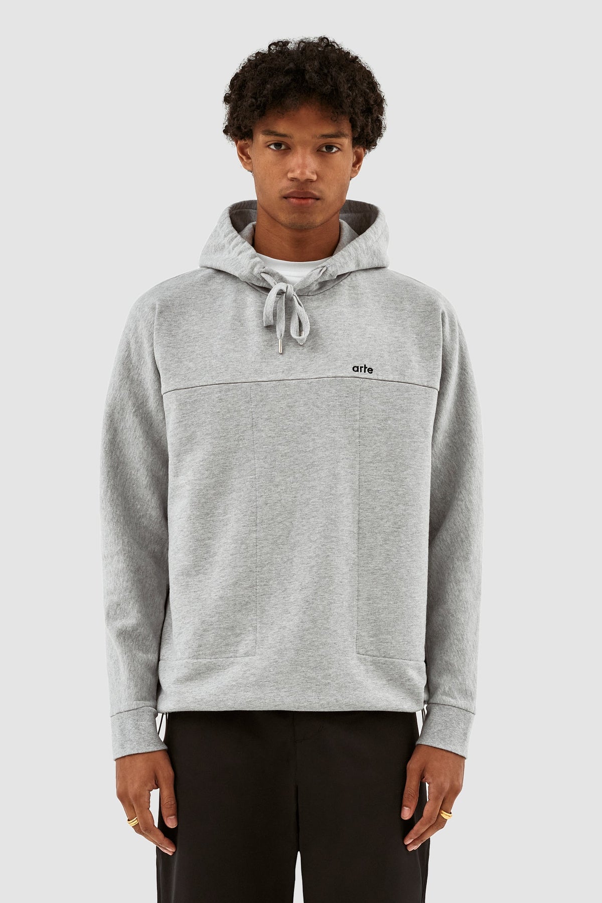 Sweat à capuche Hesse - Gris
