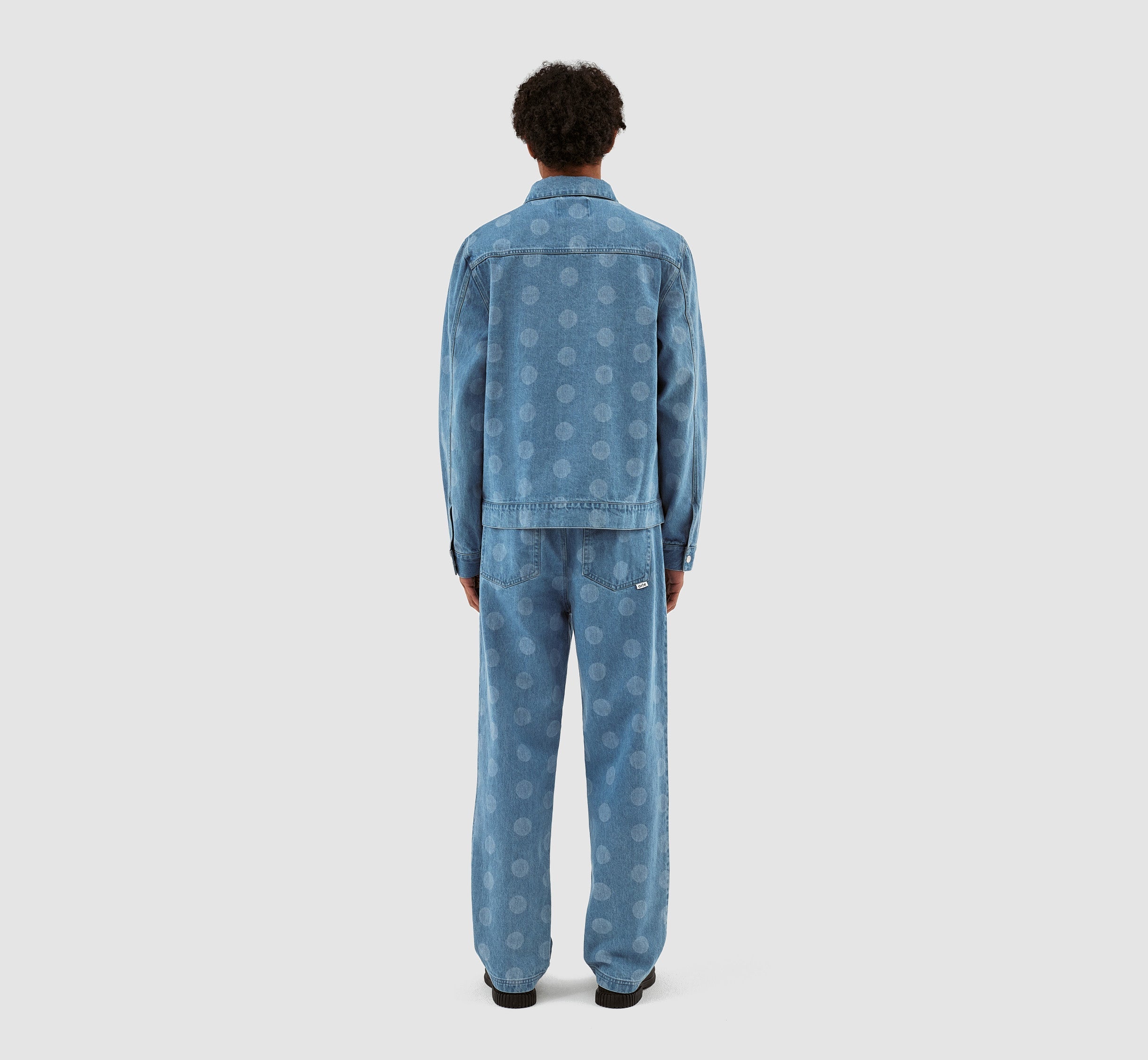 Veste Jackson Dots Fade - Bleach Denim