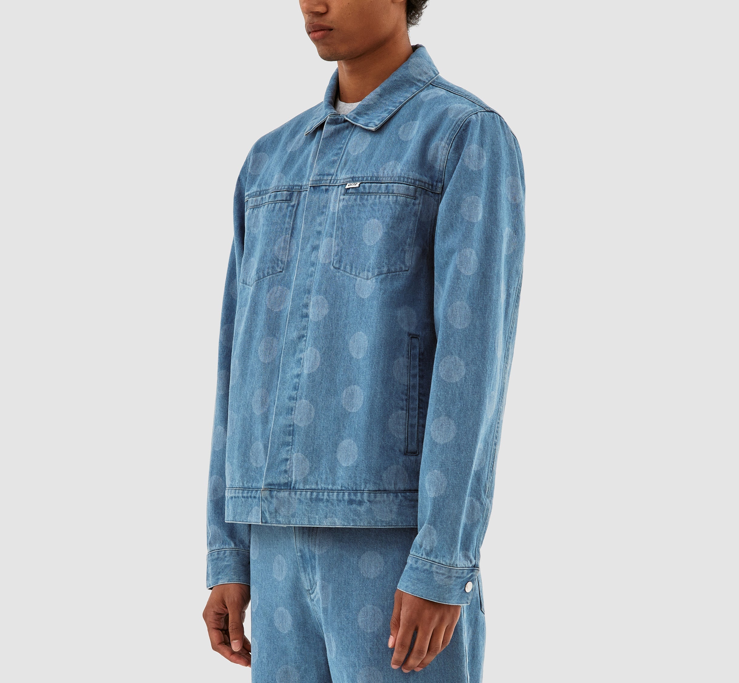 Veste Jackson Dots Fade - Bleach Denim
