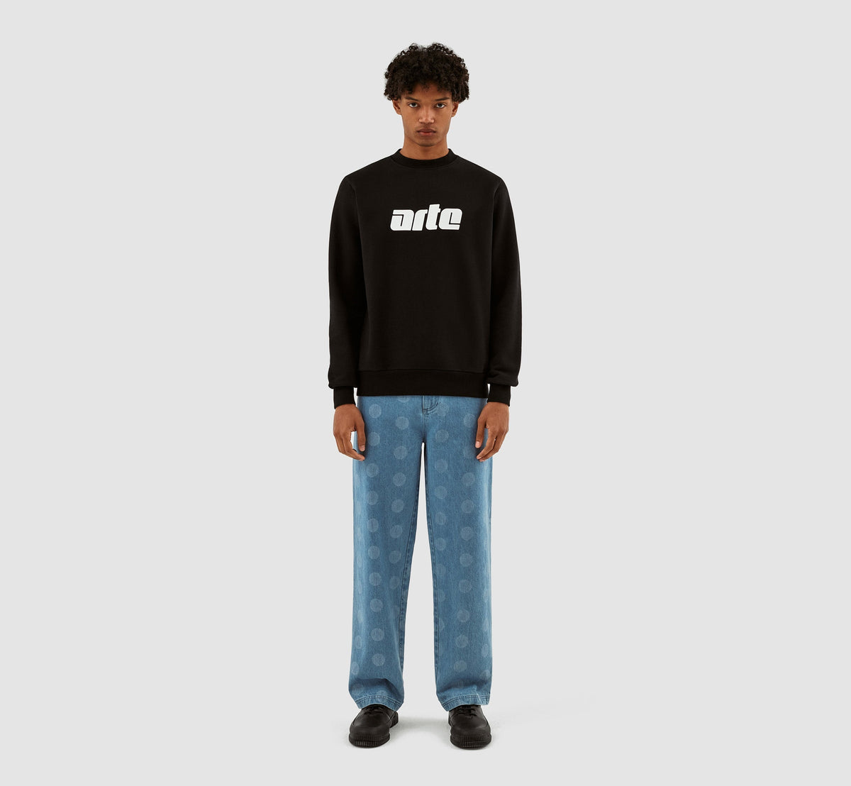 Conrad Logo Crewneck - Noir