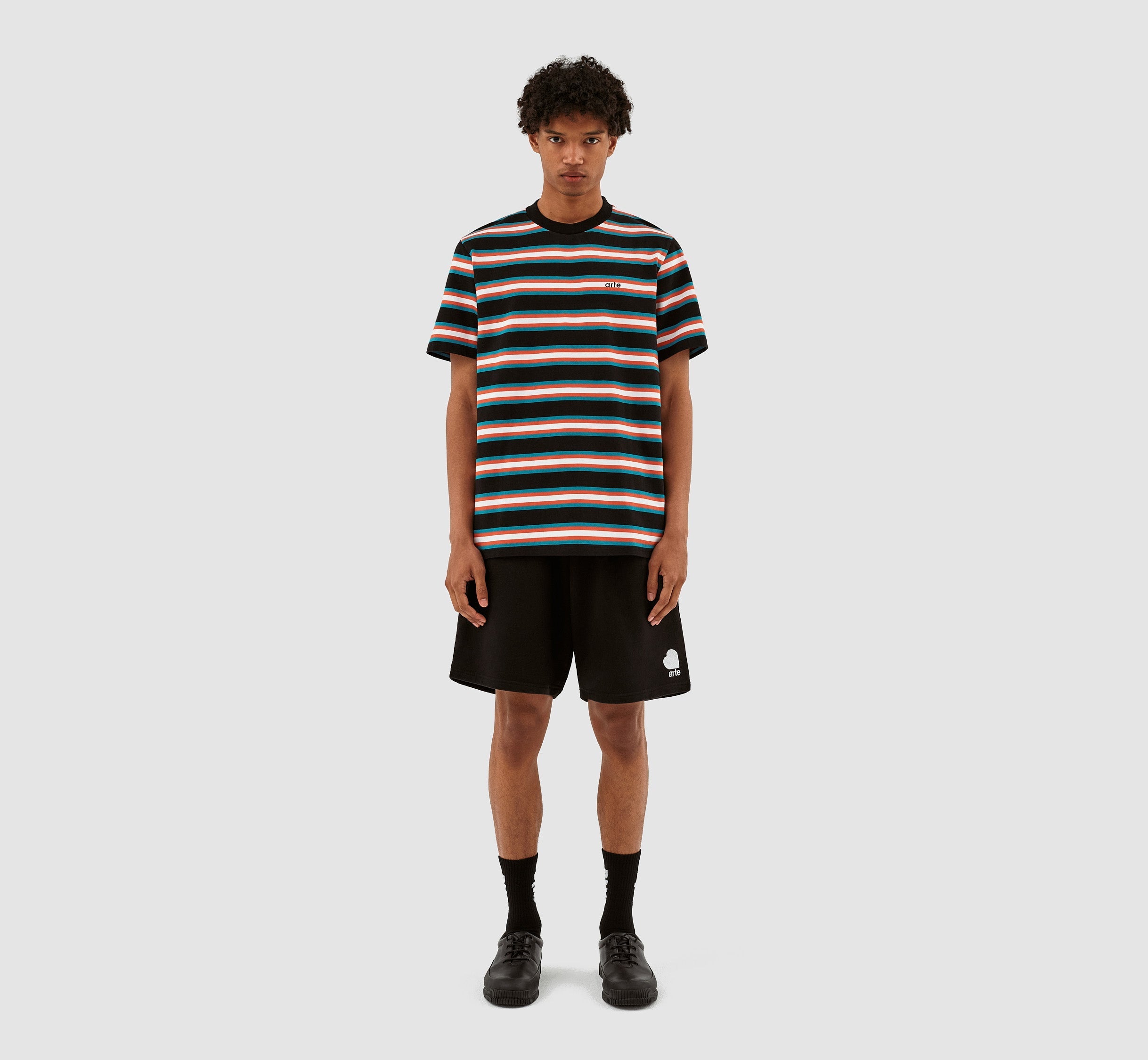 T-shirt rayé Téry - Noir