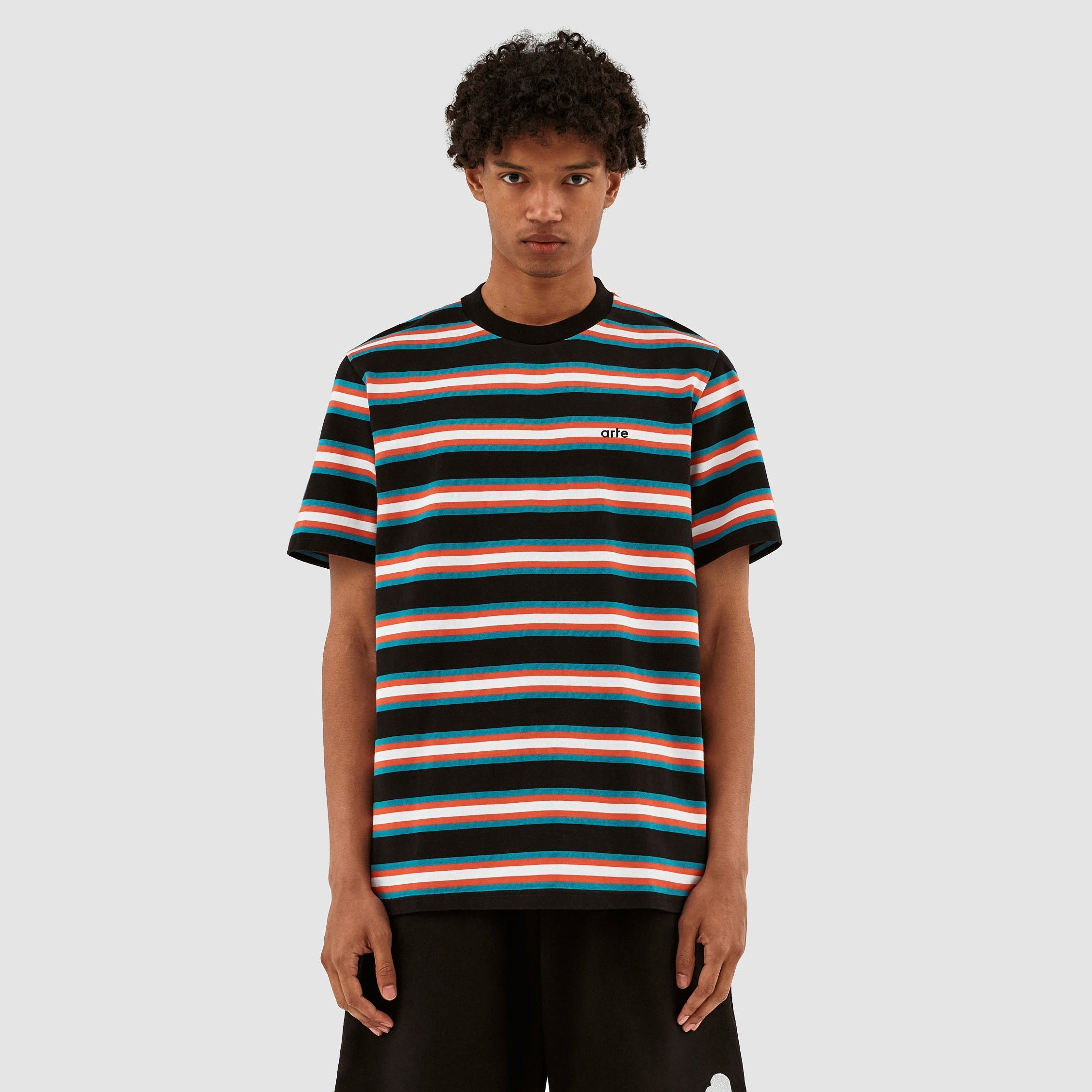 T-shirt rayé Téry - Noir