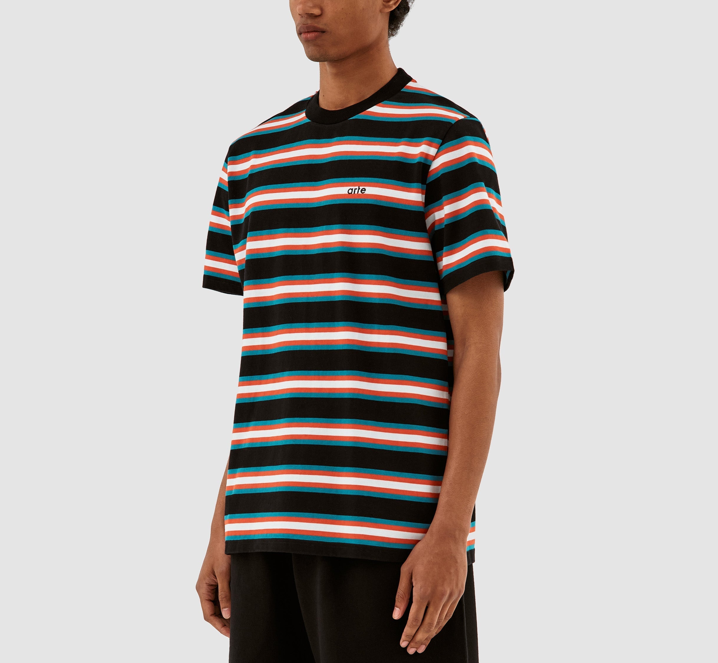 T-shirt rayé Téry - Noir