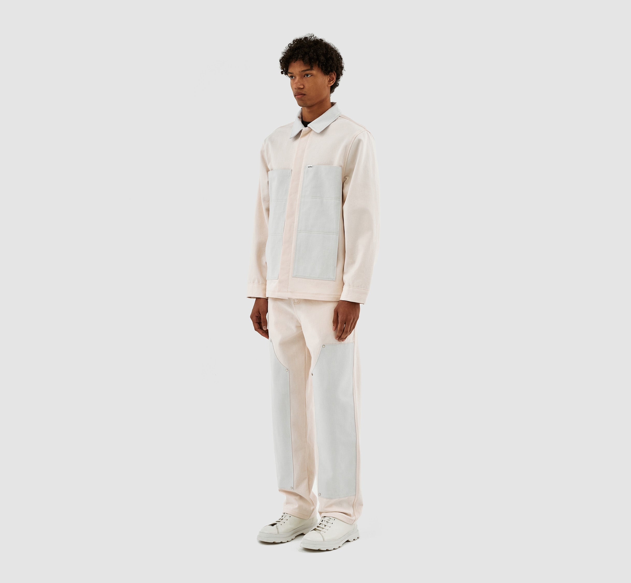 Veste Jones Colorblock - Crème/Nimbus Cloud