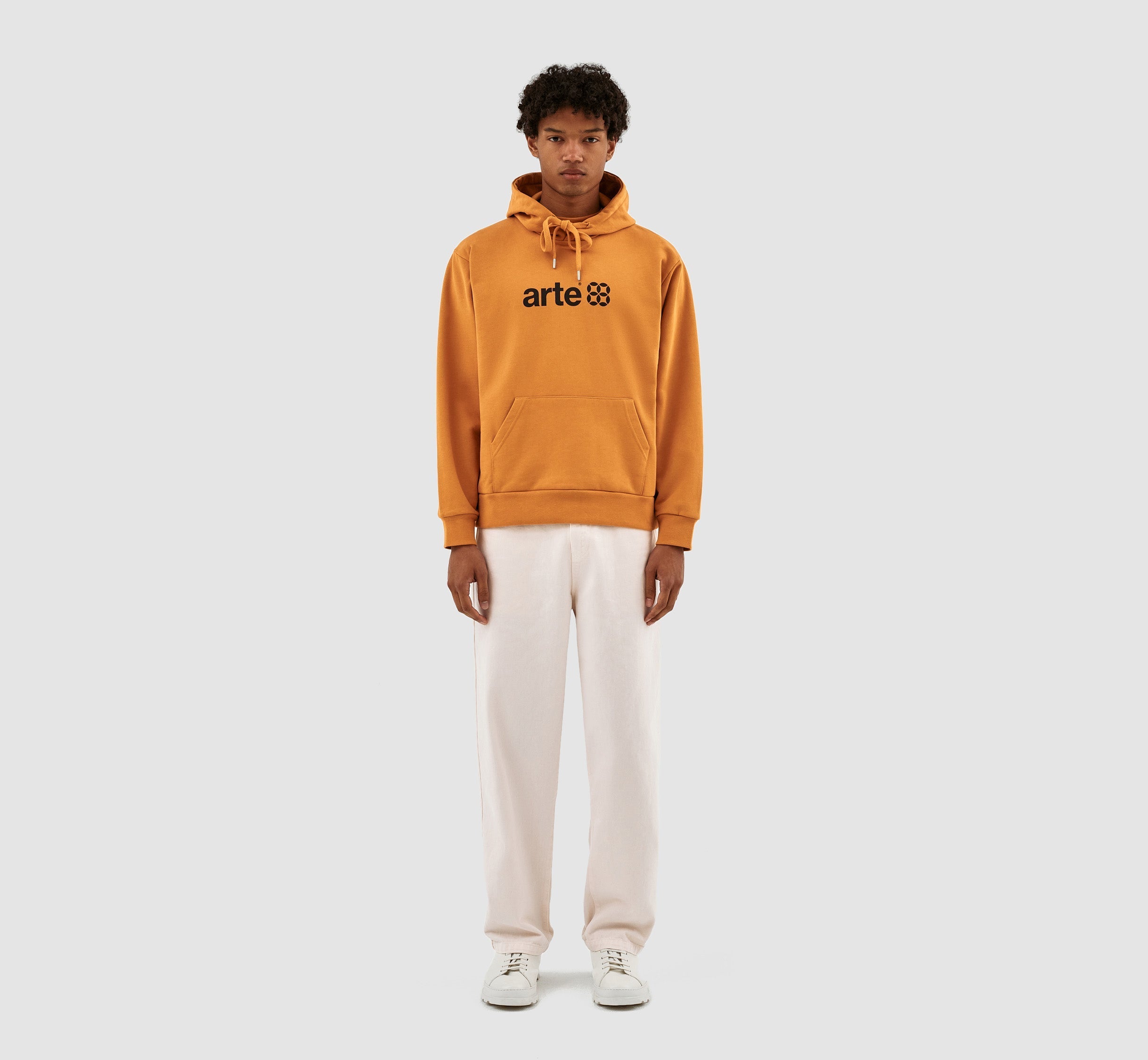 Hannes SS23 Logo Hoodie - Inca Gold