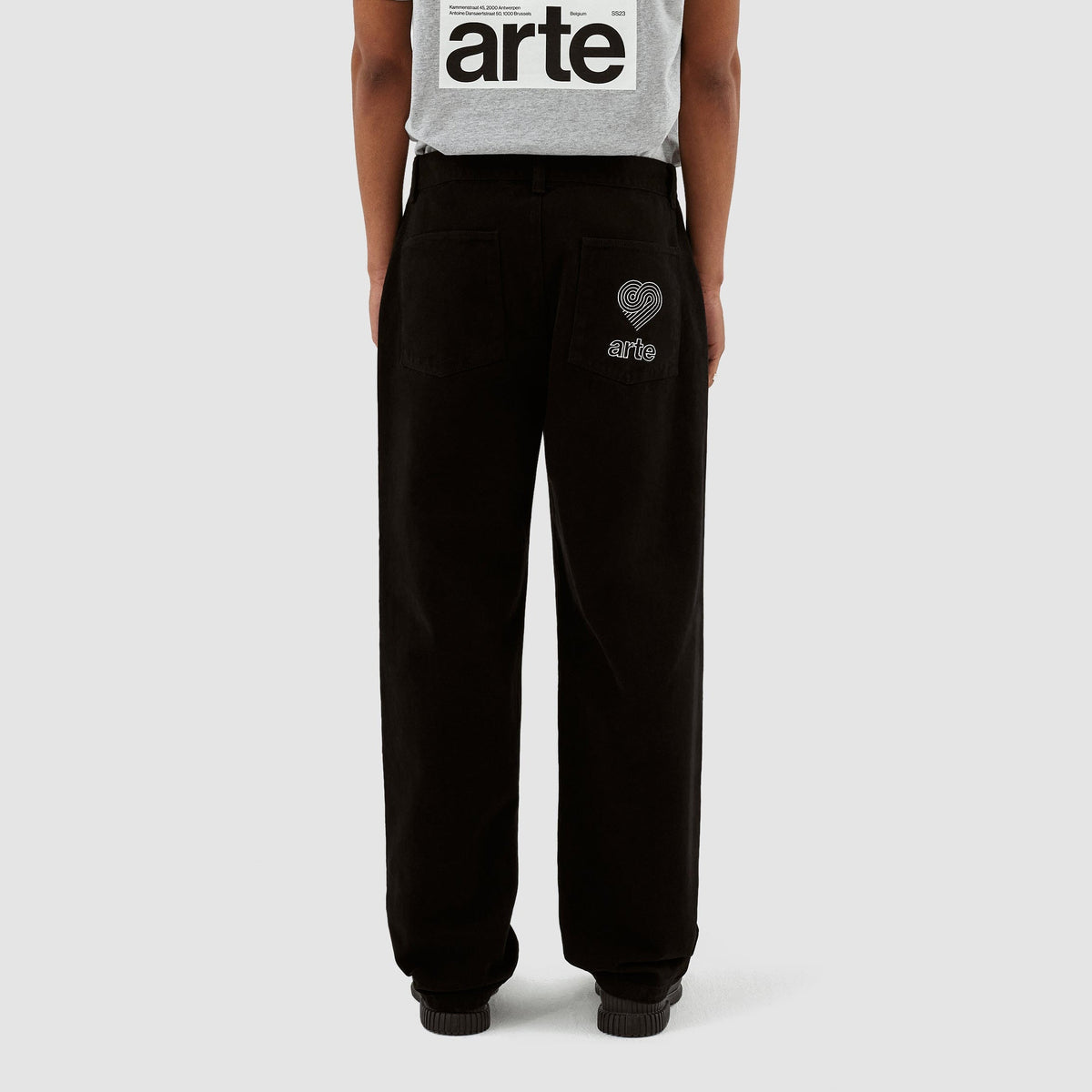 Pantalon Paul Pocket Logo - Noir