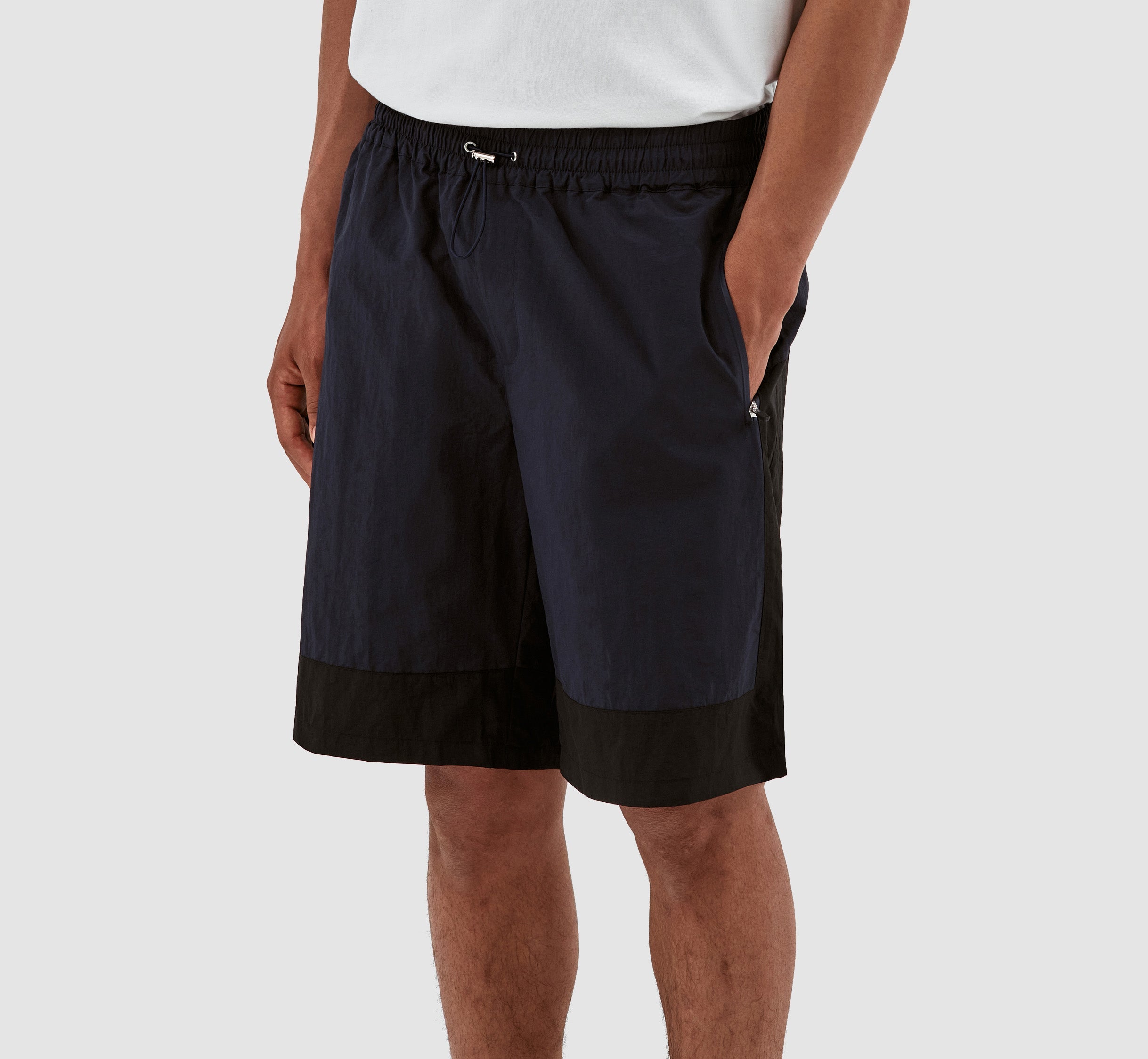 Short contrasté Steiner - Noir/Marine